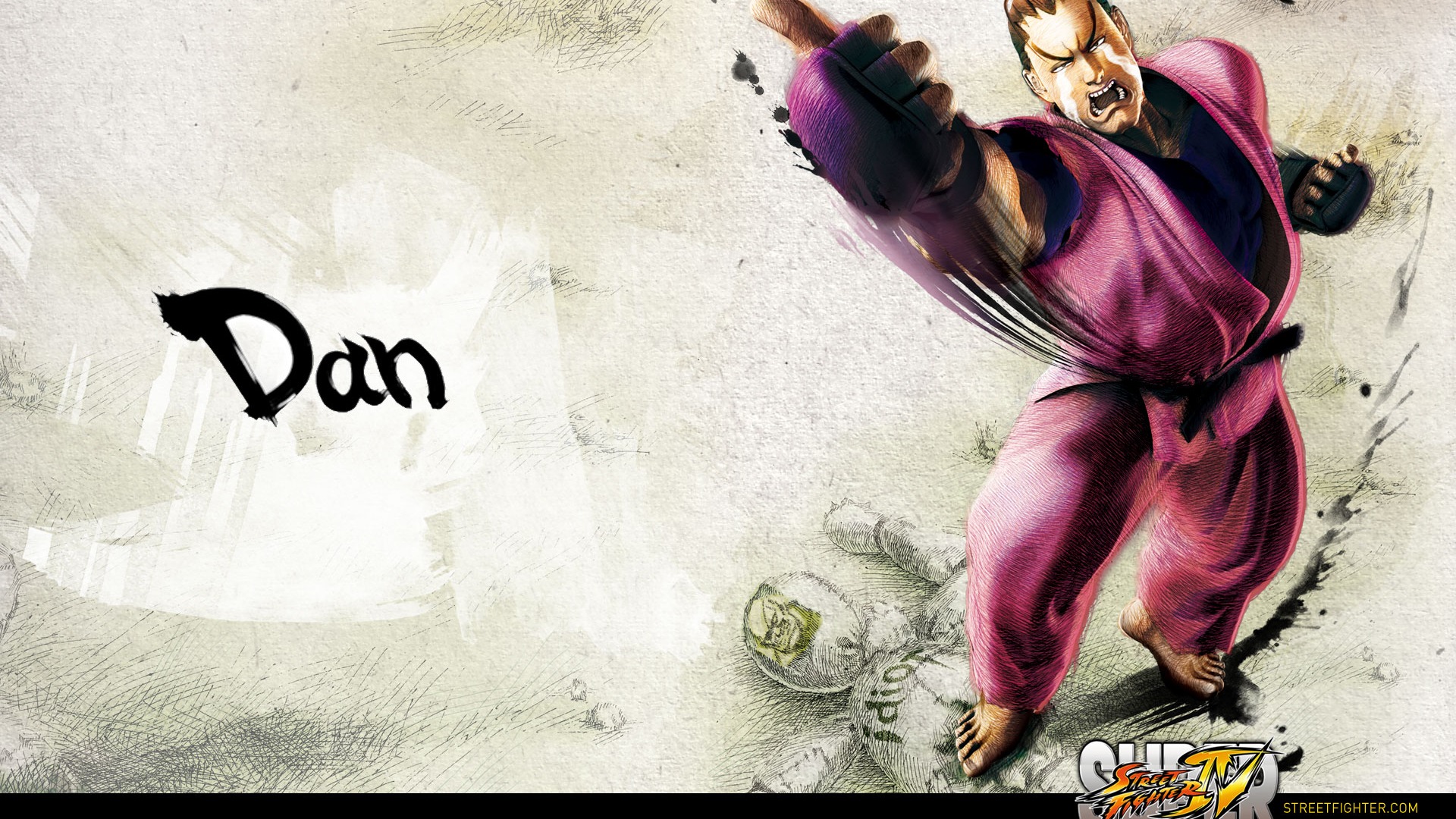 Super Street Fighter 4 Ink chinesischen Stil Tapete #5 - 1920x1080