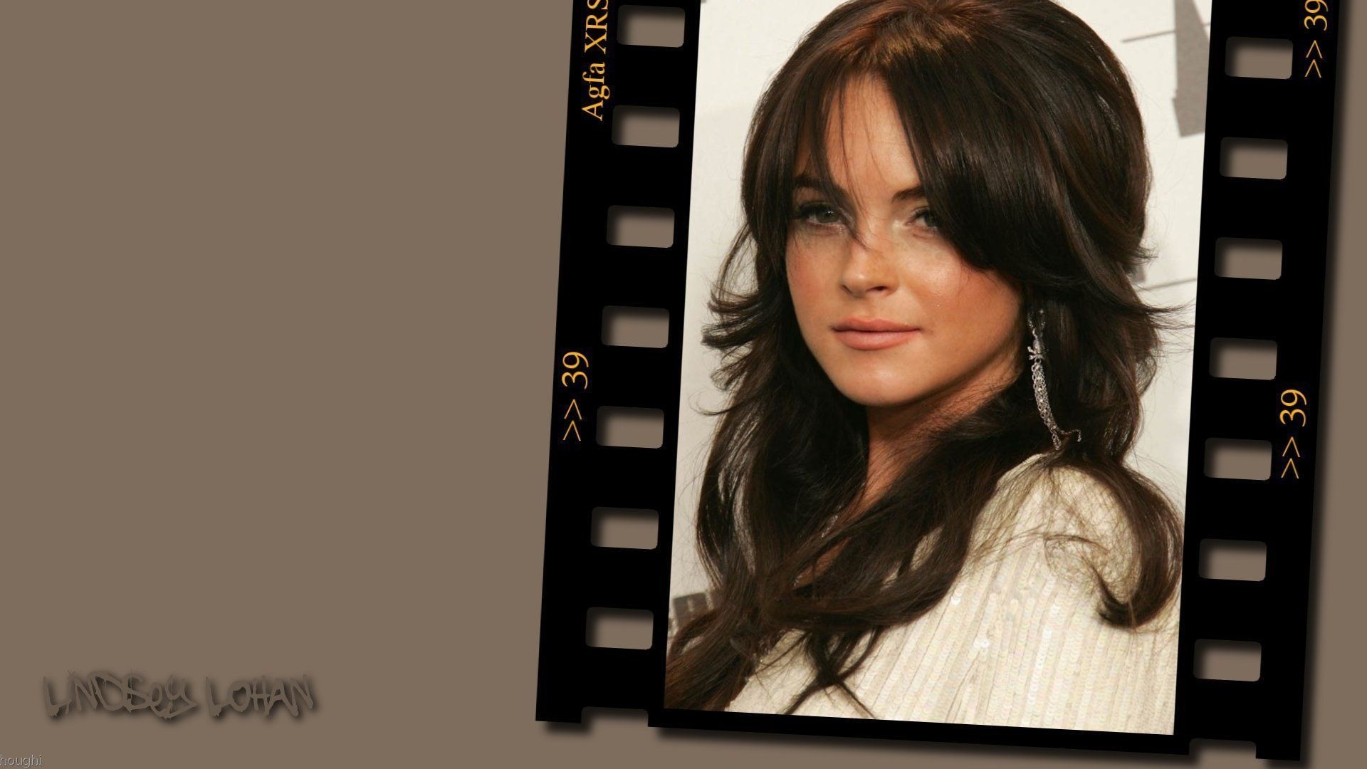 Lindsay Lohan krásná tapeta #5 - 1920x1080
