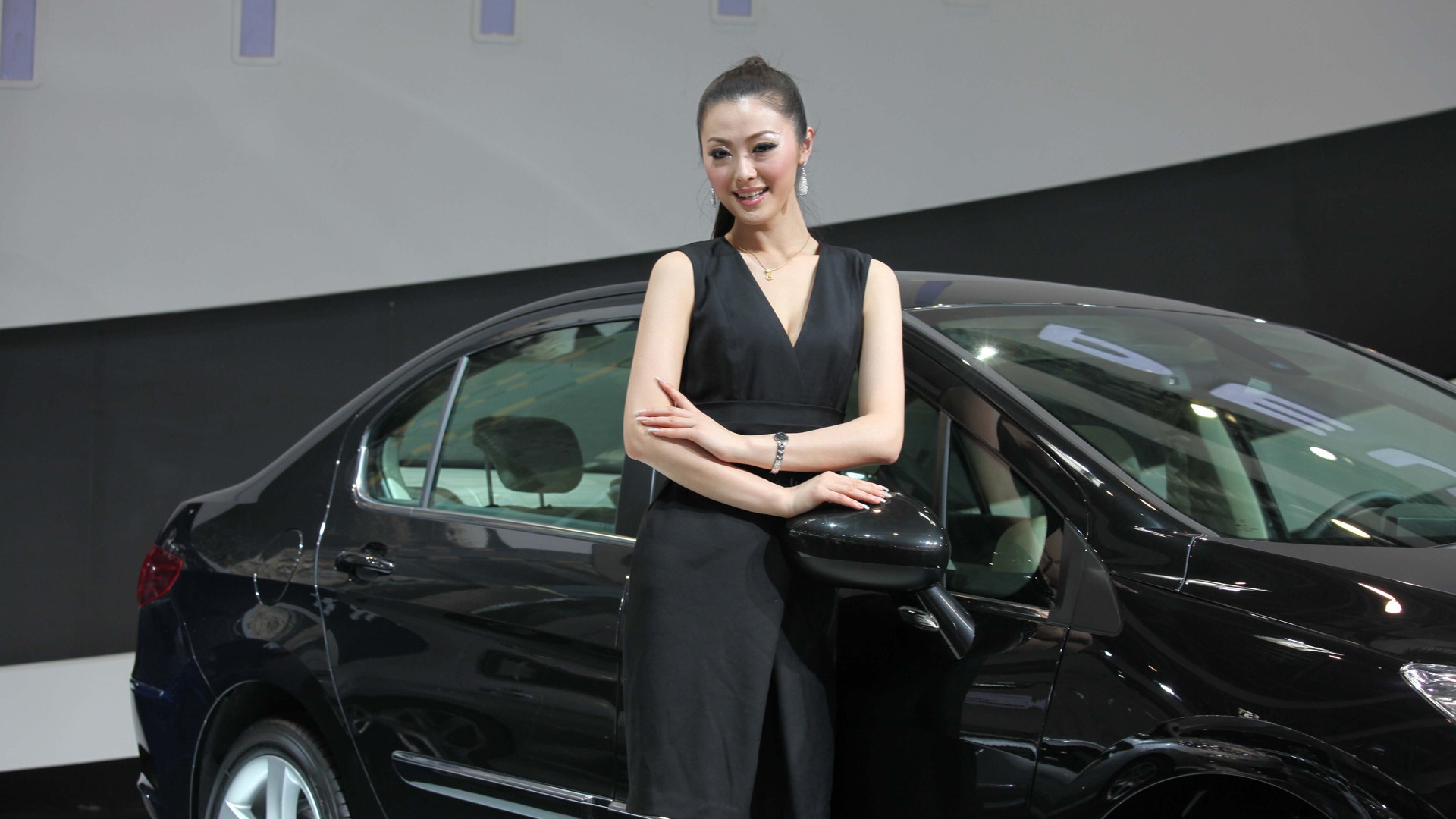 2010 Beijing International Auto Show beauty (2) (the wind chasing the clouds works) #34 - 1920x1080