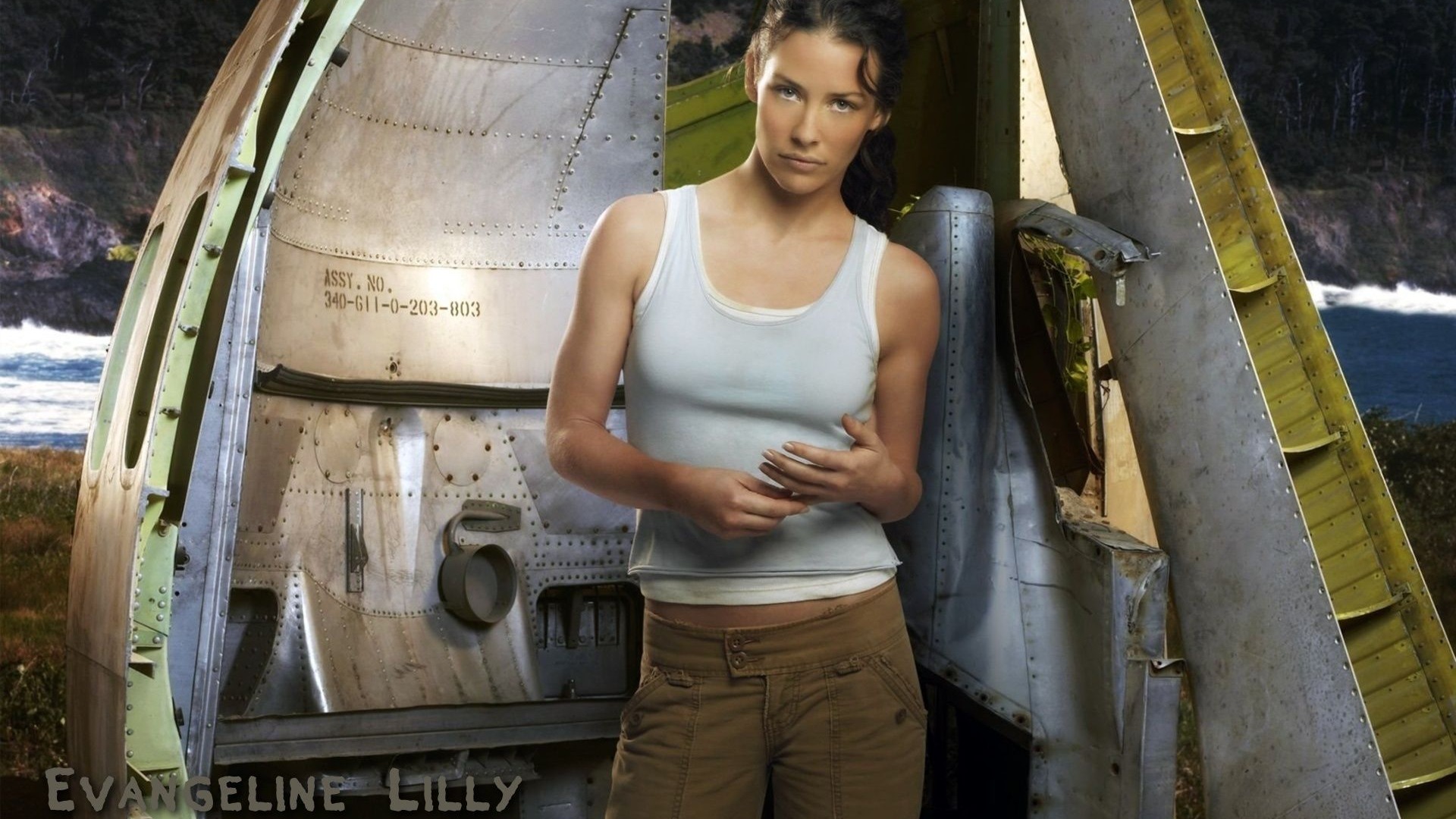 Evangeline Lilly 伊万傑琳·莉莉美女壁紙 #8 - 1920x1080