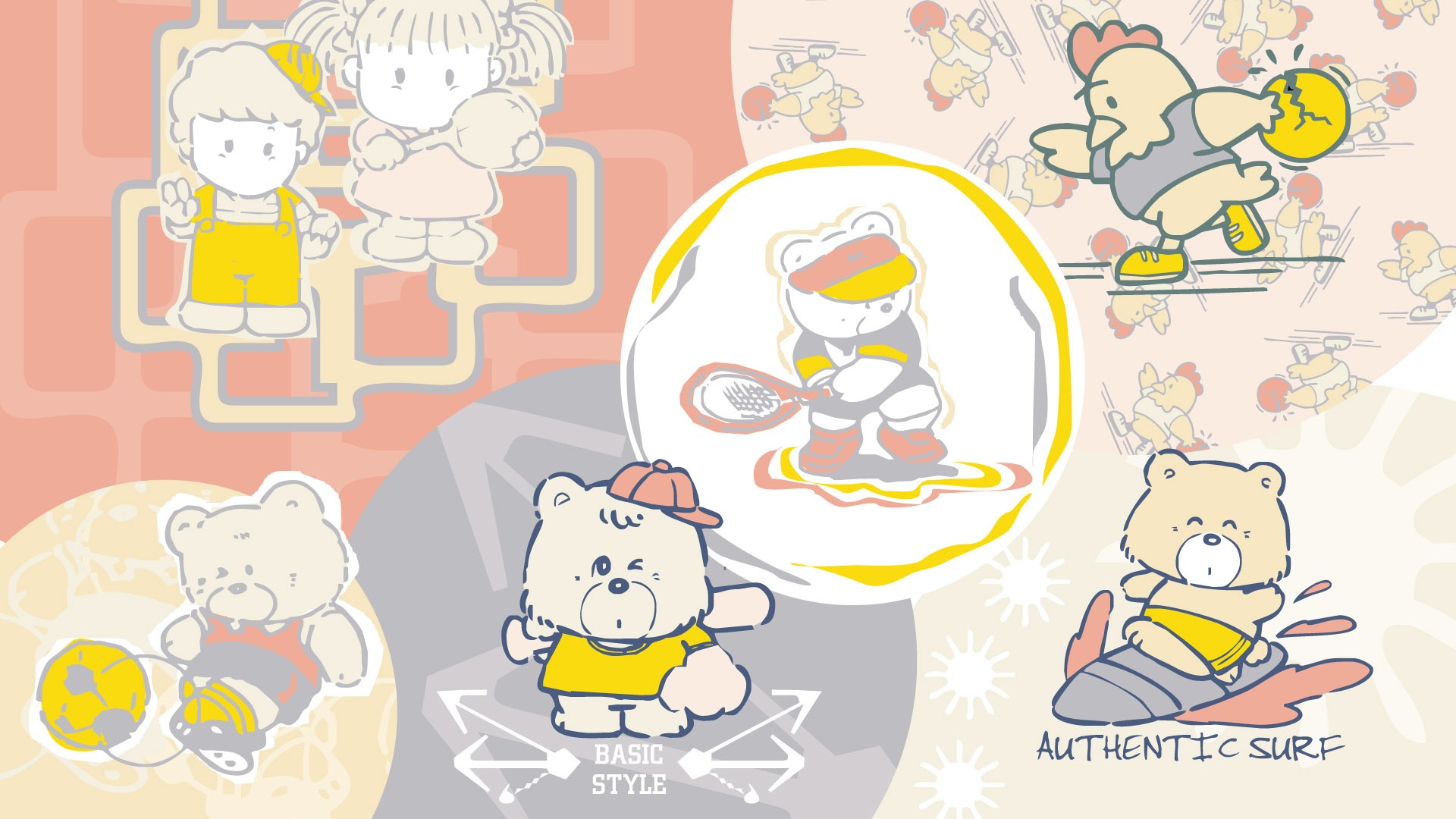 矢量卡通設計 壁紙(一) #20 - 1920x1080