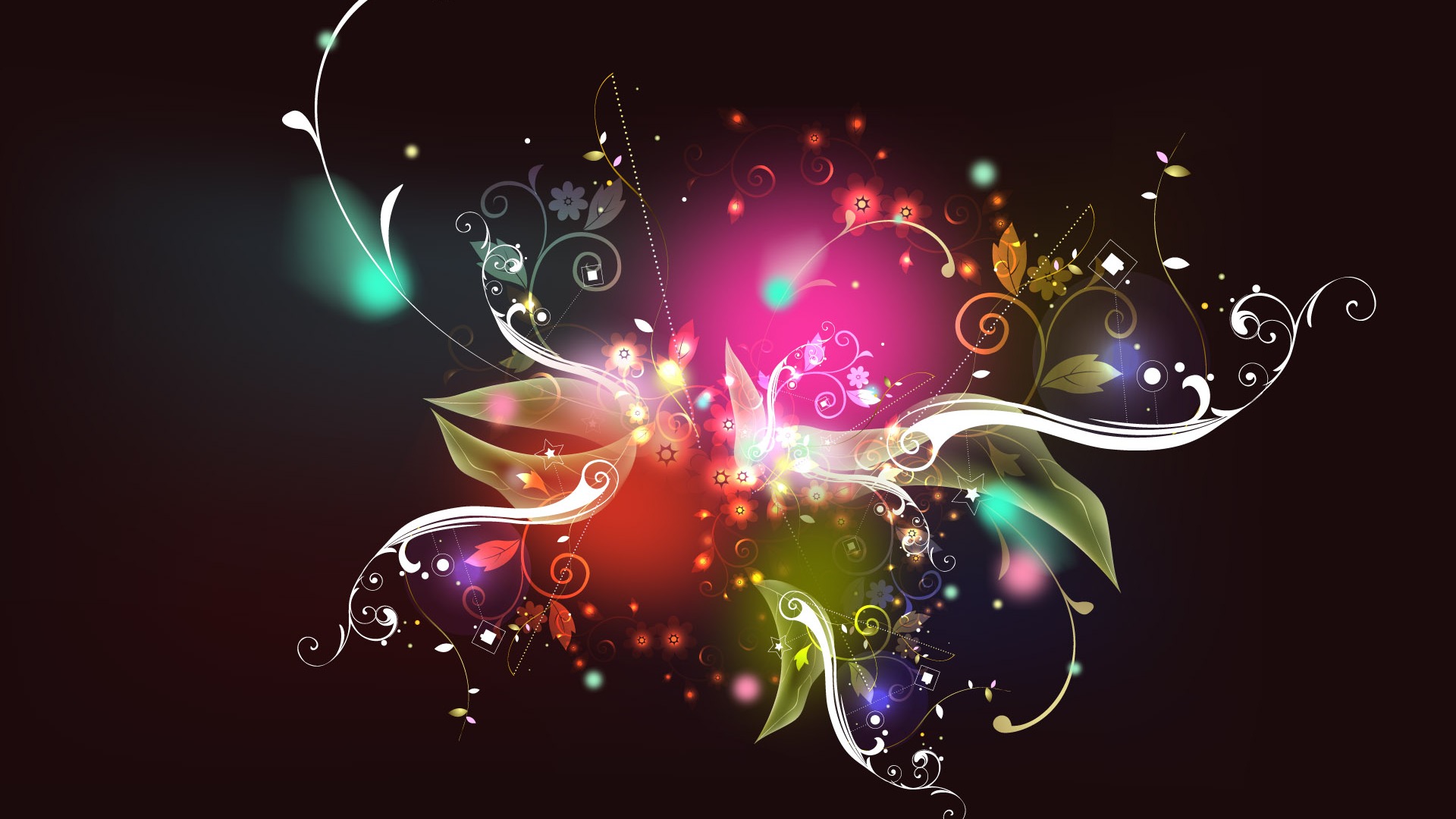 Bright color background wallpaper (11) #1 - 1920x1080