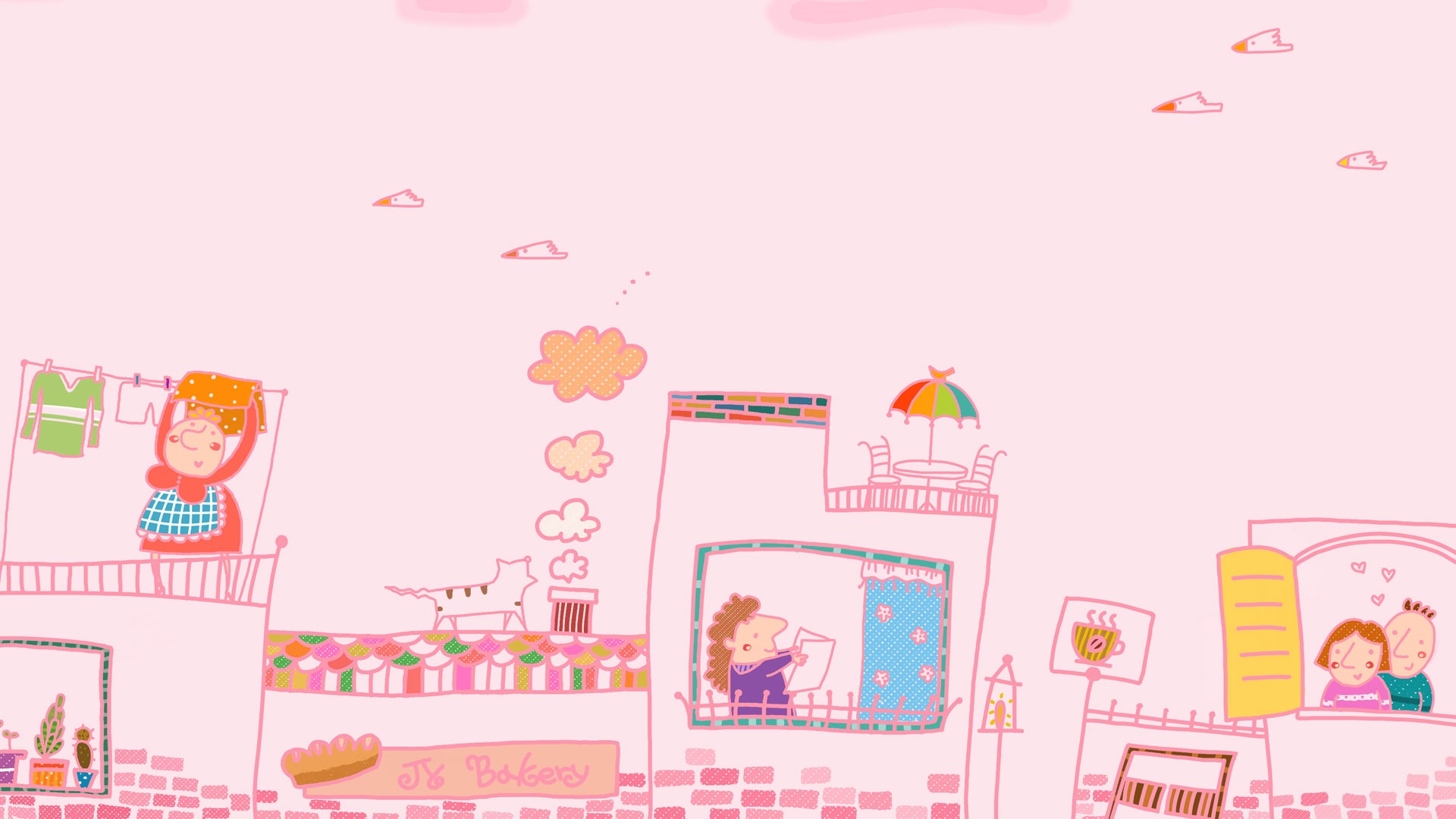 超大卡通 壁紙(一) #2 - 1920x1080