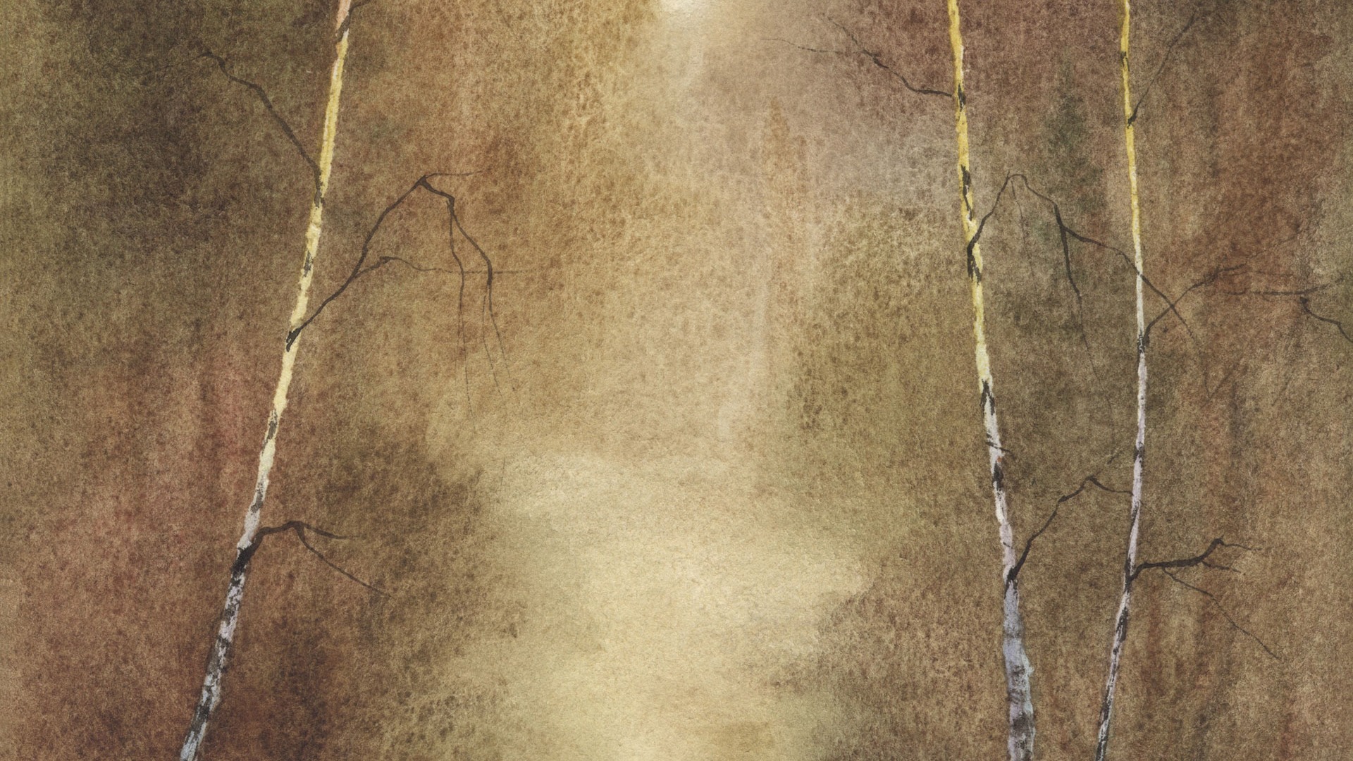 水彩景色 手繪壁紙(二) #8 - 1920x1080