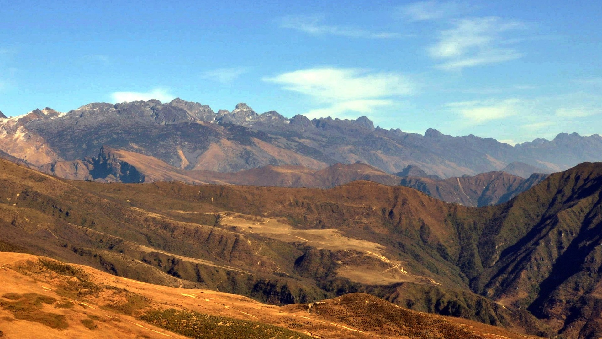 Daliangshan paisaje (1) (antiguo funciona Hong OK) #5 - 1920x1080