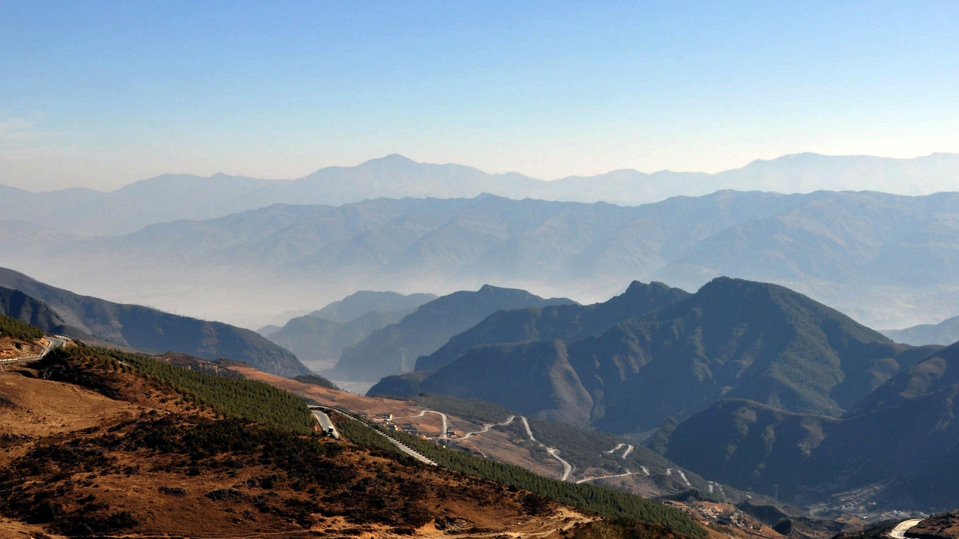 Daliangshan paisaje (1) (antiguo funciona Hong OK) #11 - 1920x1080