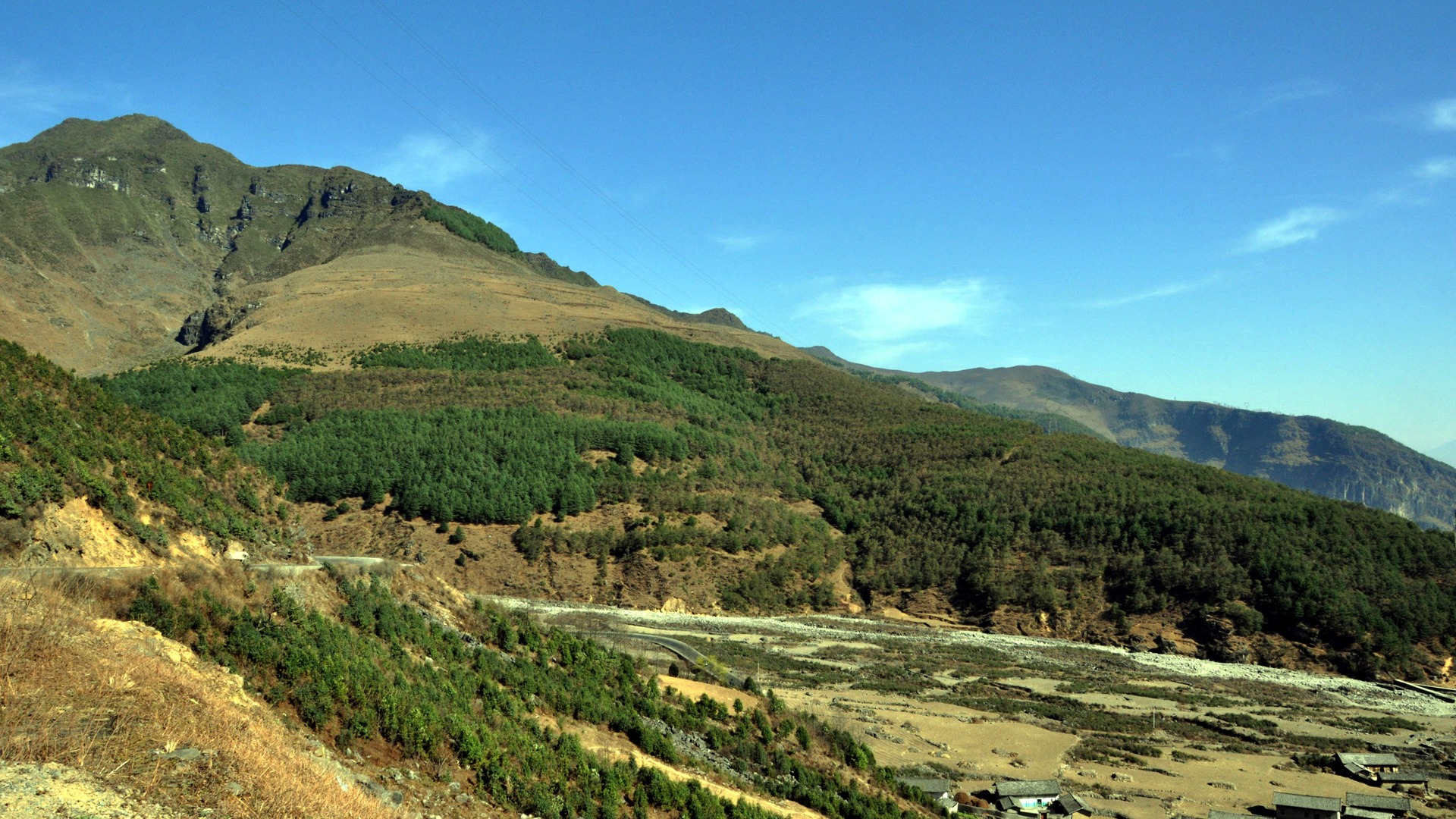 Daliangshan paisaje (2) (antiguo funciona Hong OK) #3 - 1920x1080