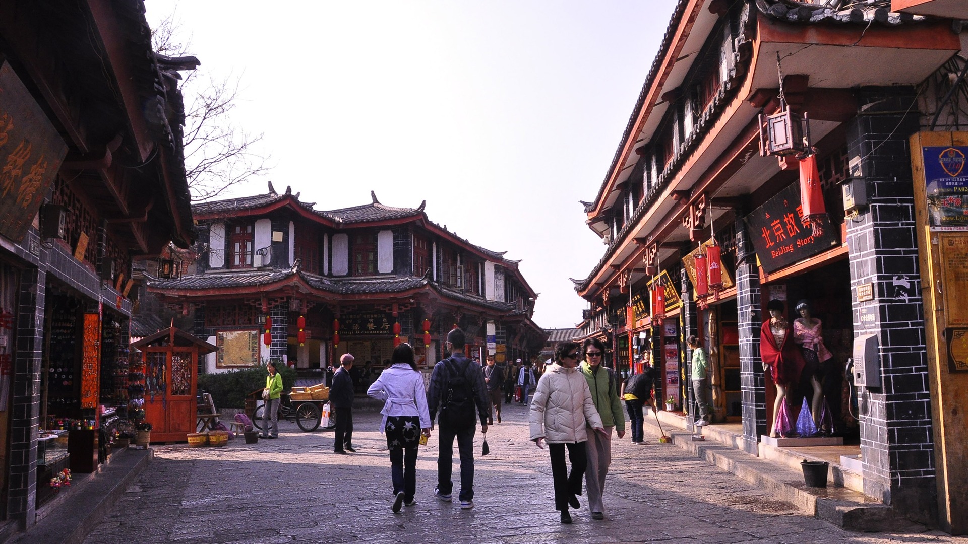 Lijiang ancient town atmosphere (2) (old Hong OK works) #10 - 1920x1080