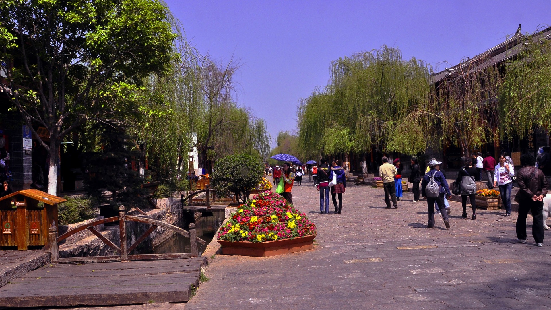Lijiang ancient town atmosphere (2) (old Hong OK works) #25 - 1920x1080