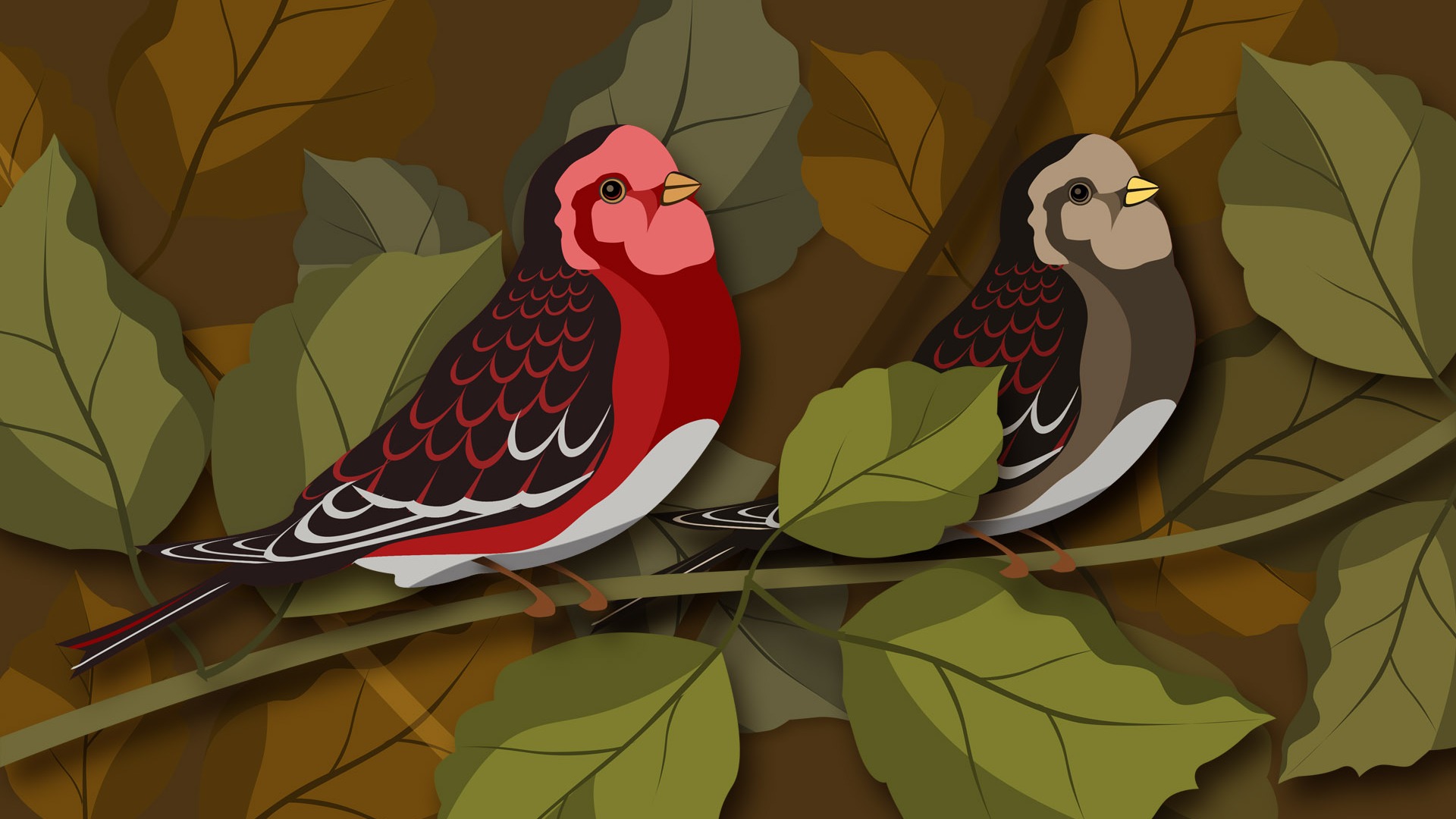 Vectorial de fondos de escritorio de la ilustración (1) #9 - 1920x1080