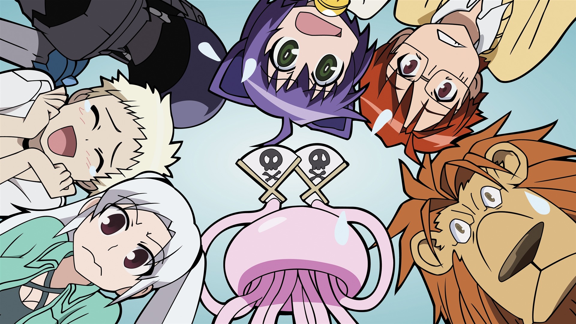 Oversized cartoon characters wallpaper (1) #19 - 1920x1080