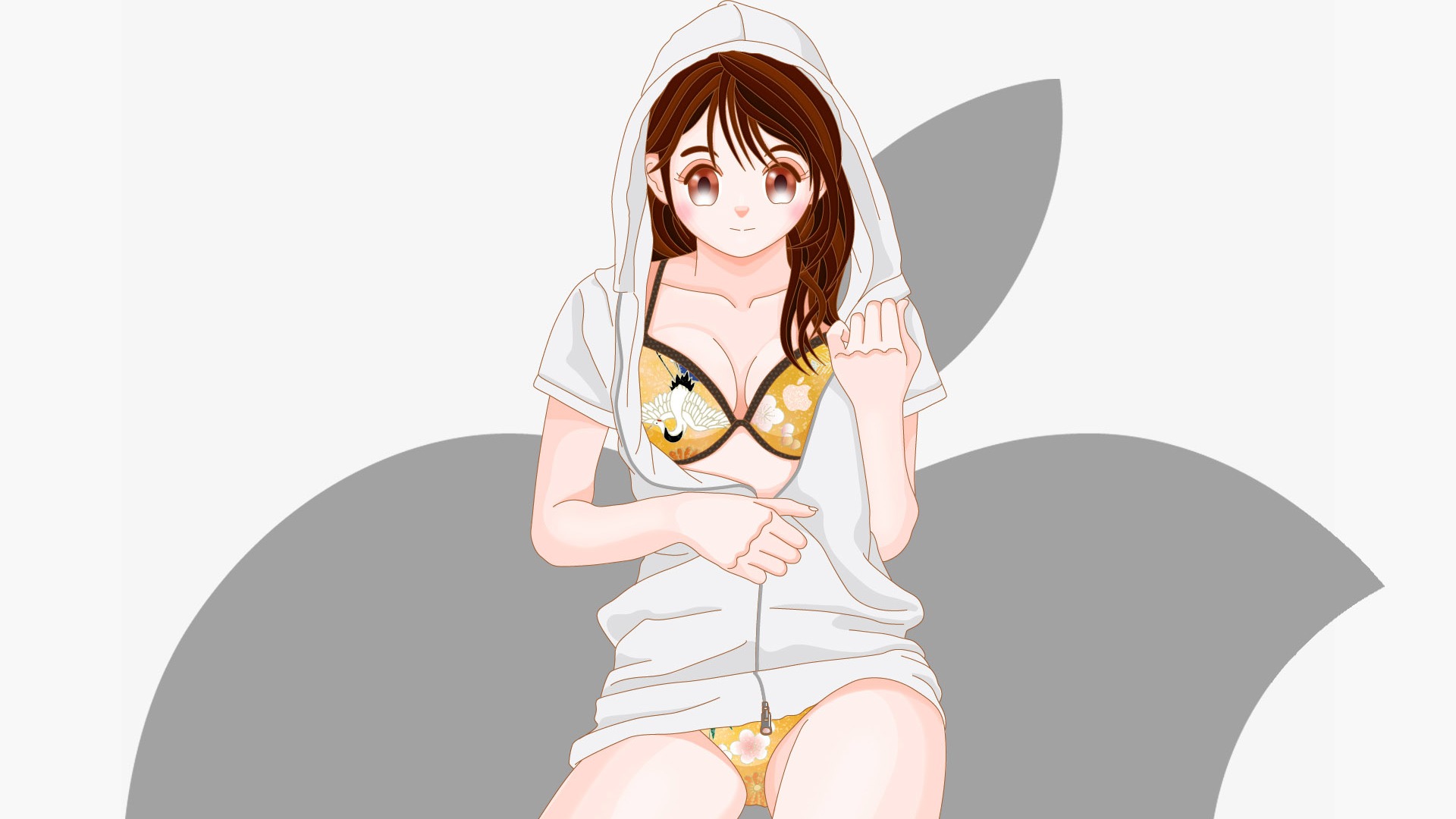 のMACの女の子壁紙 (2) #5 - 1920x1080