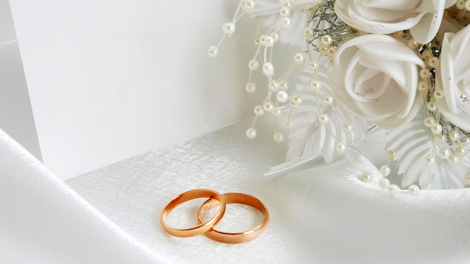 Свадьбы и свадебные кольца обои (2) #4 - 1920x1080