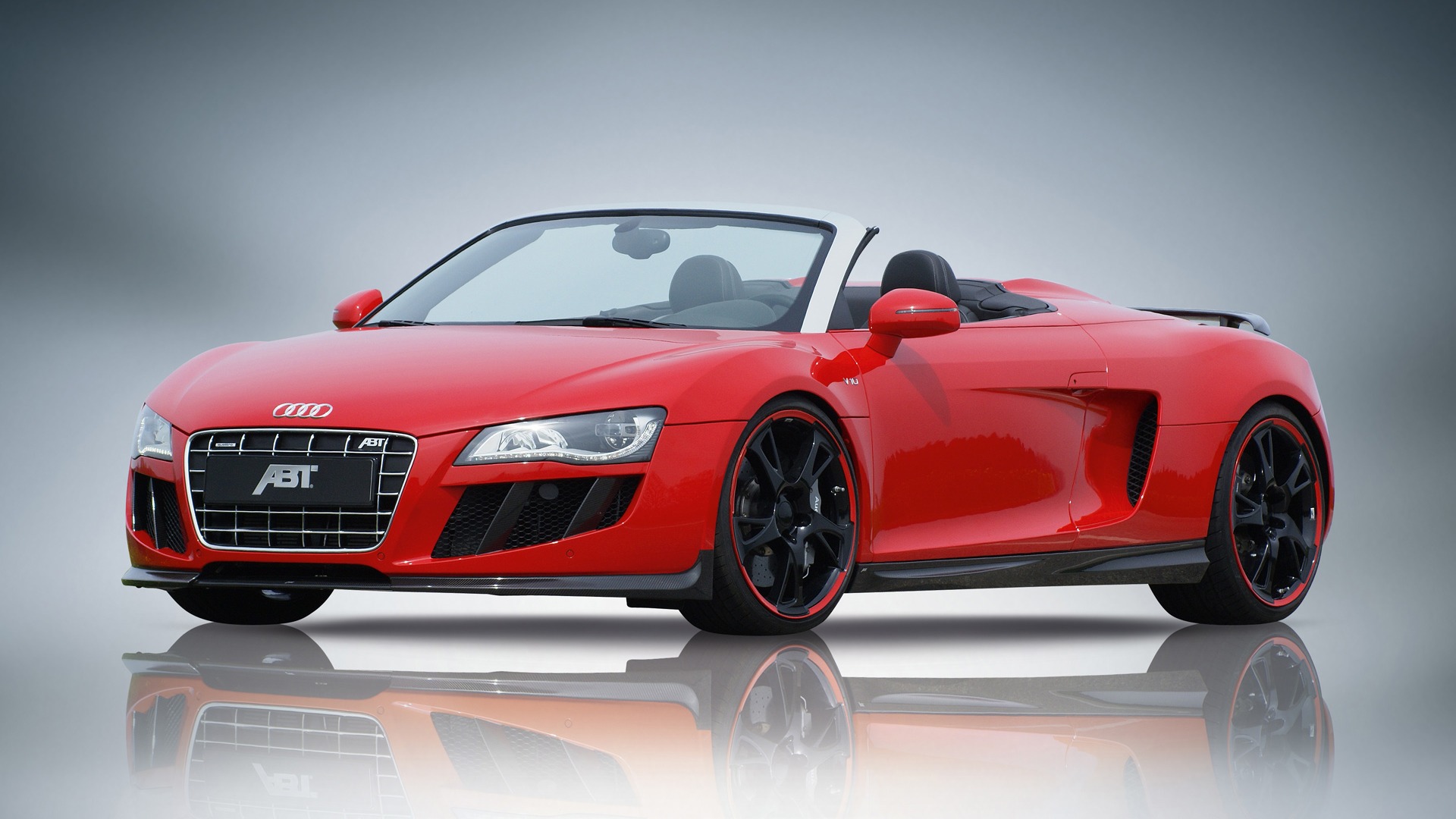 ABT Audi R8 Spyder - 2010 HD wallpaper #1 - 1920x1080