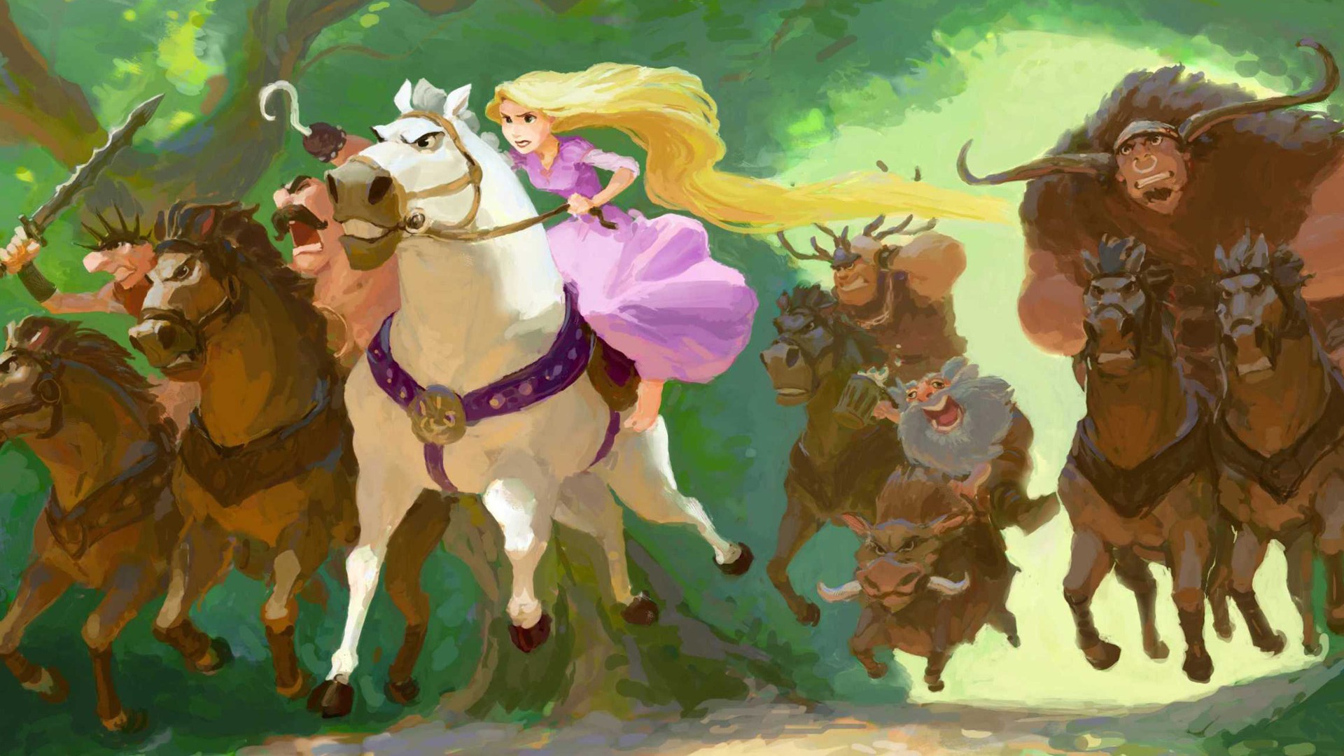 Tangled 長發公主 高清壁紙 #9 - 1920x1080