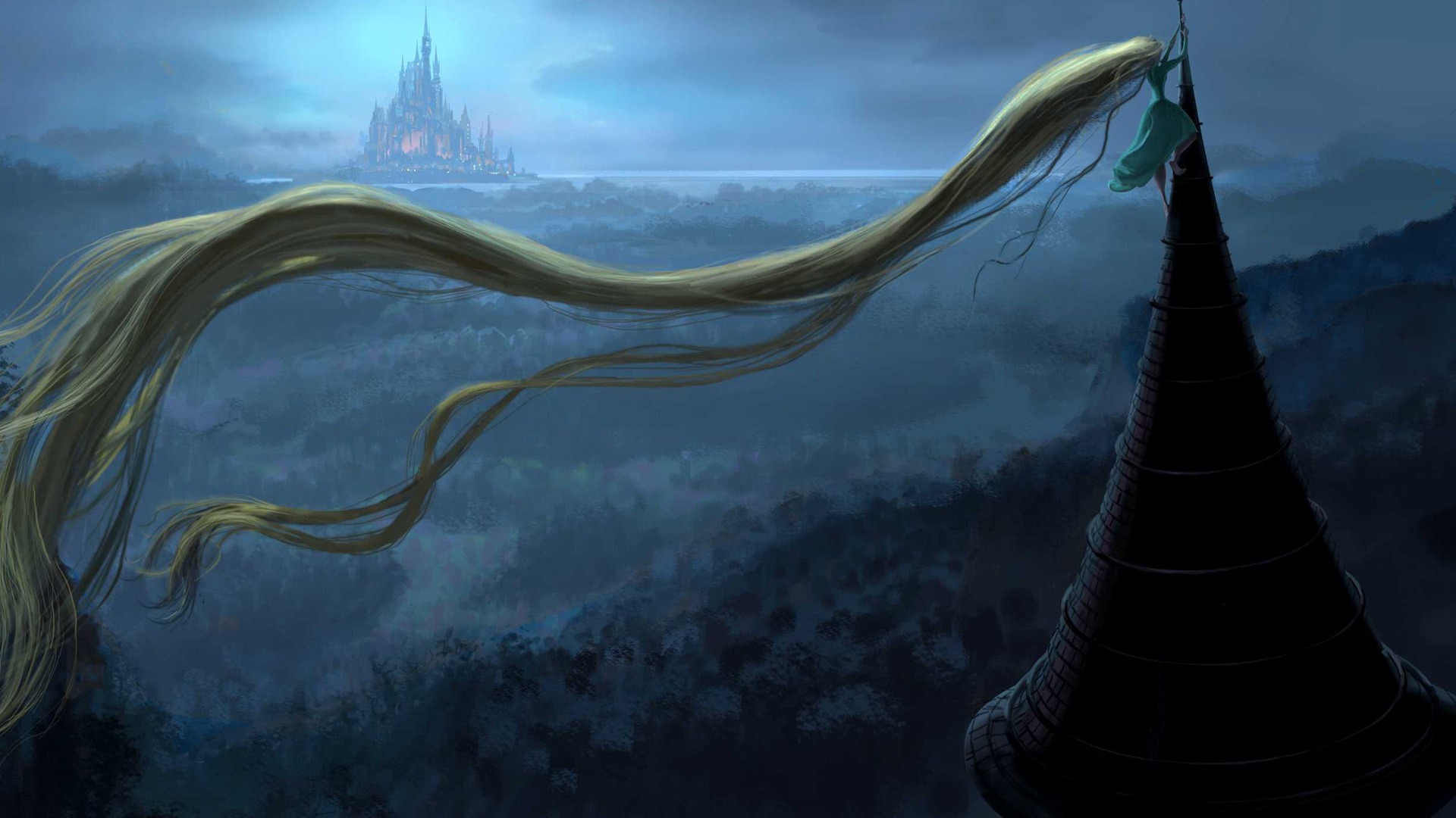 Tangled 長發公主 高清壁紙 #24 - 1920x1080