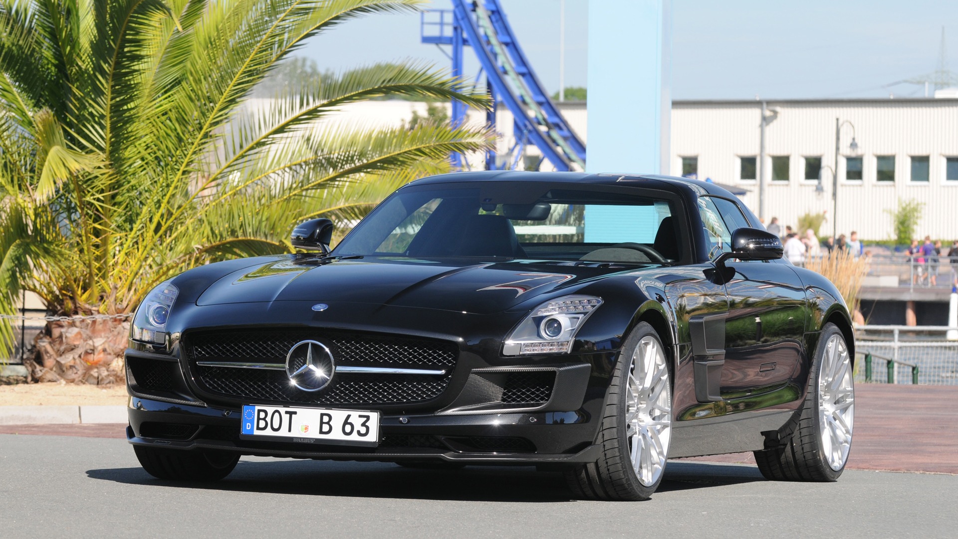 Brabus Mercedes-Benz SLS AMG - 2010 高清壁紙 #1 - 1920x1080