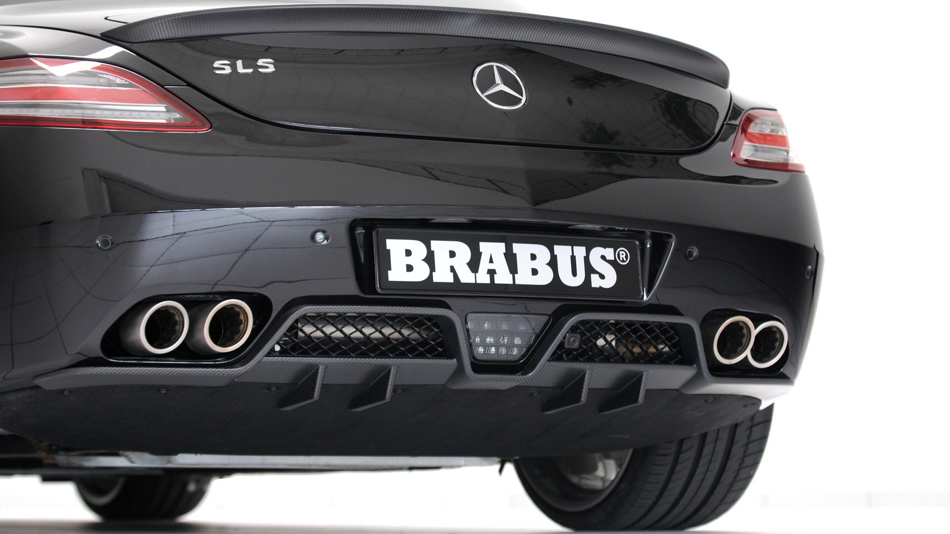 Brabus 벤츠 AMG 뒷좌석 SLS - 2010의 HD 벽지 #17 - 1920x1080