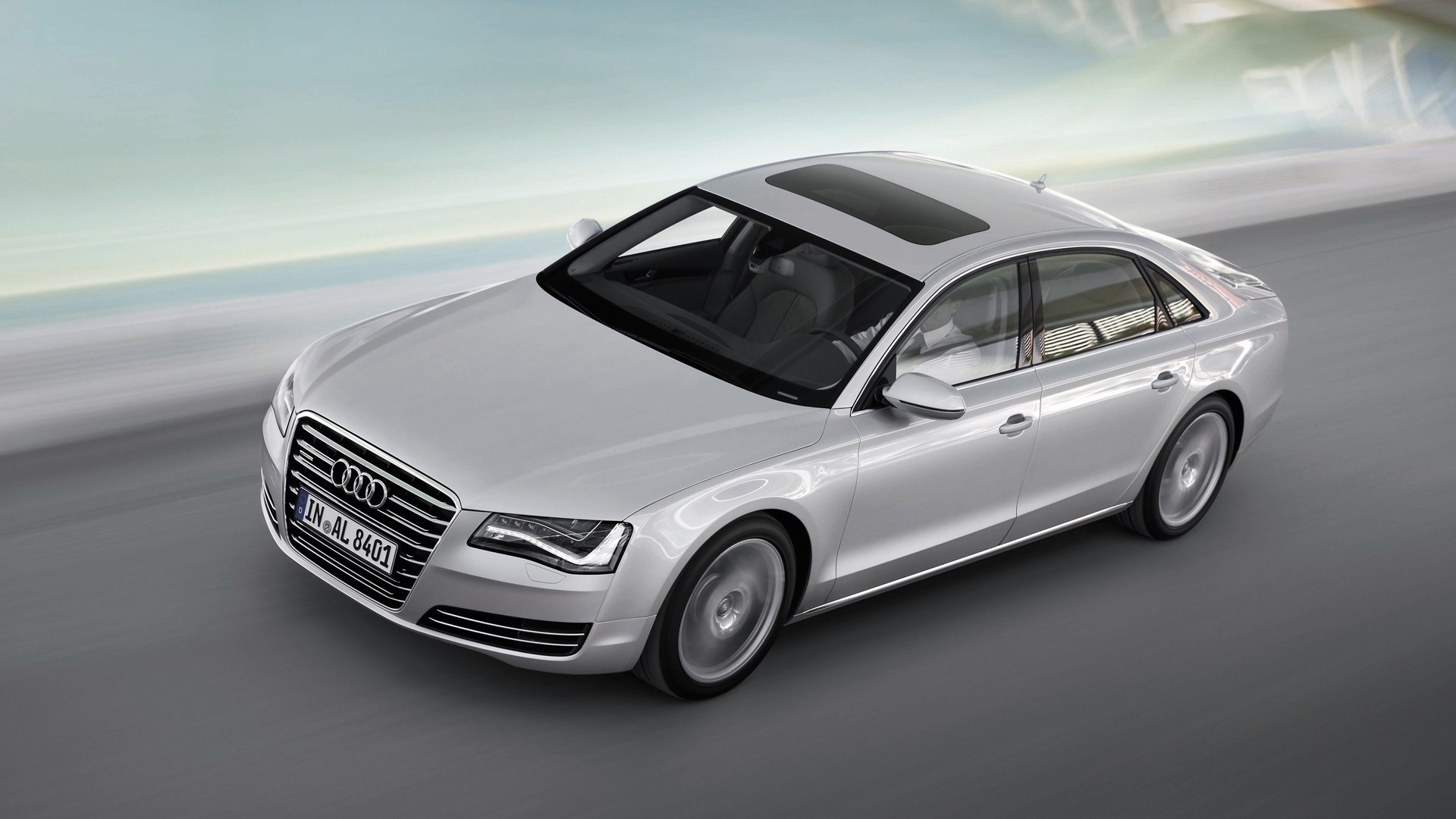 Audi A8 L 3.0 TFSI Quattro - 2010 高清壁紙 #2 - 1920x1080