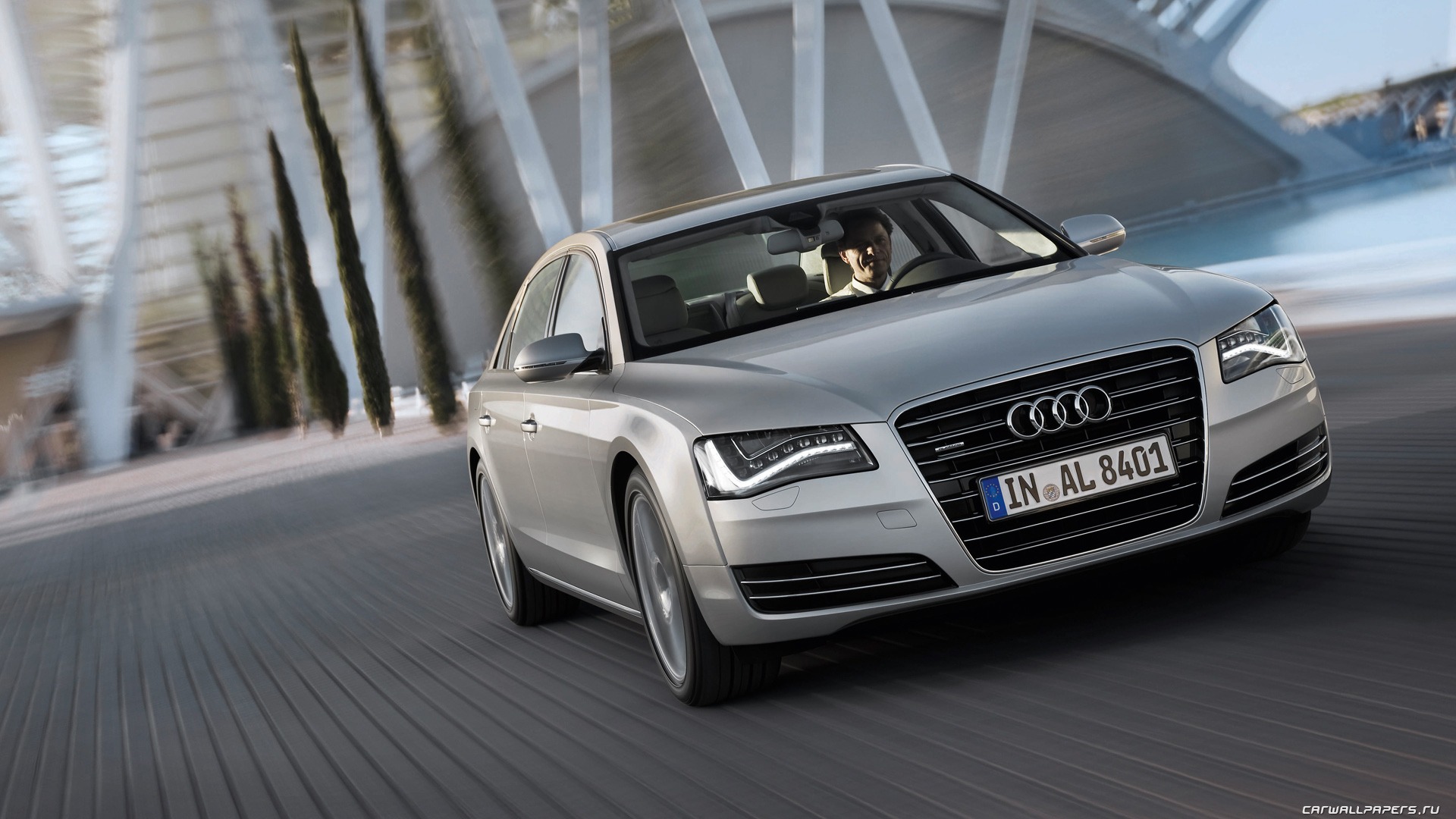 Audi A8 L 3.0 TFSI Quattro - 2010 高清壁紙 #6 - 1920x1080