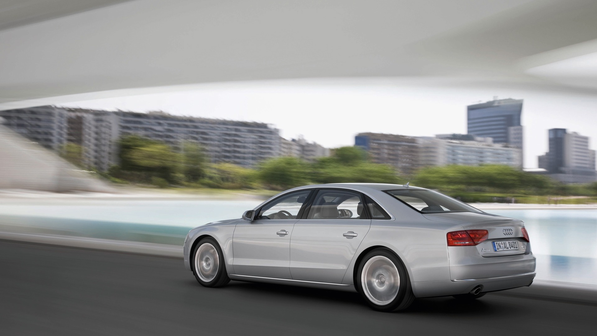 Audi A8 L 3.0 TFSI Quattro - 2010 高清壁纸10 - 1920x1080