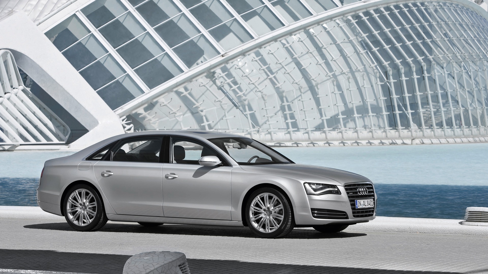 Audi A8 L 3.0 TFSI Quattro - 2010 高清壁紙 #13 - 1920x1080