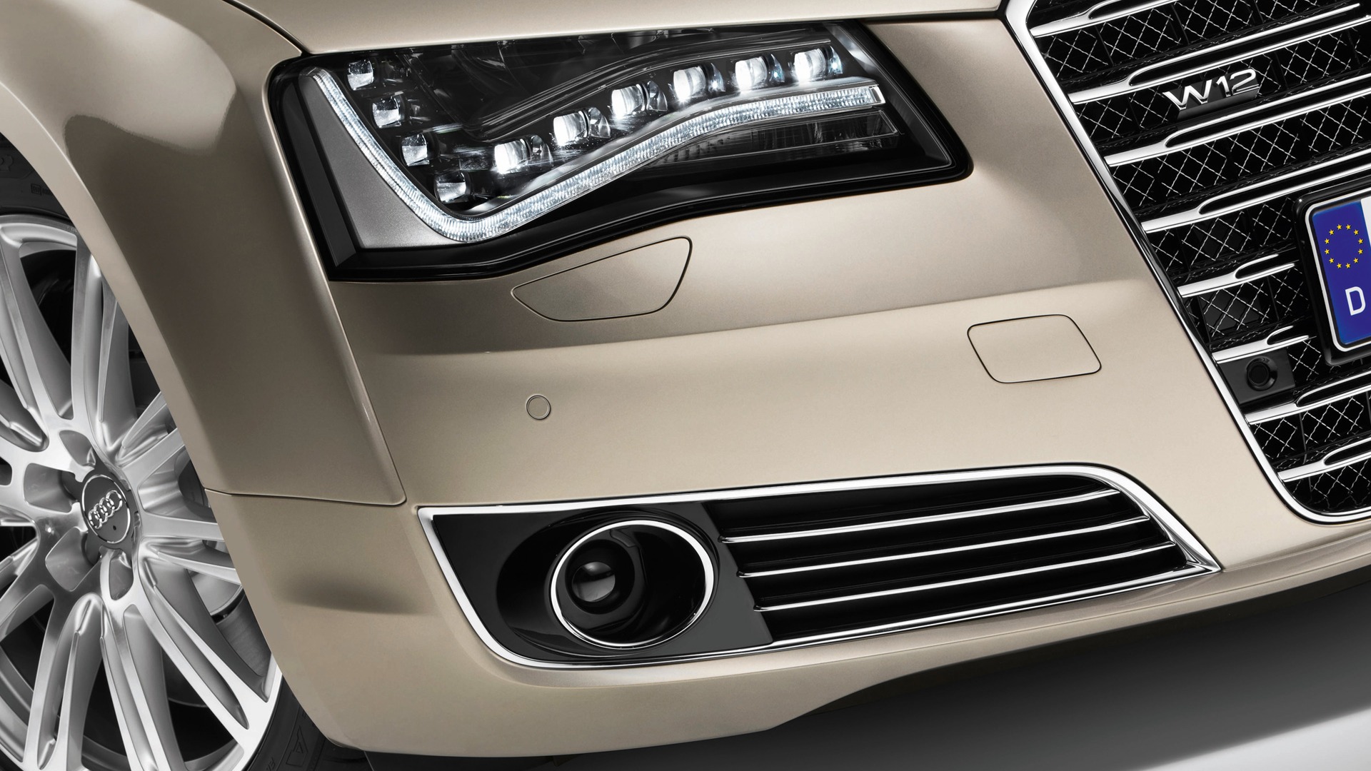 Audi A8 L W12 Quattro - 2010 HD tapetu #35 - 1920x1080