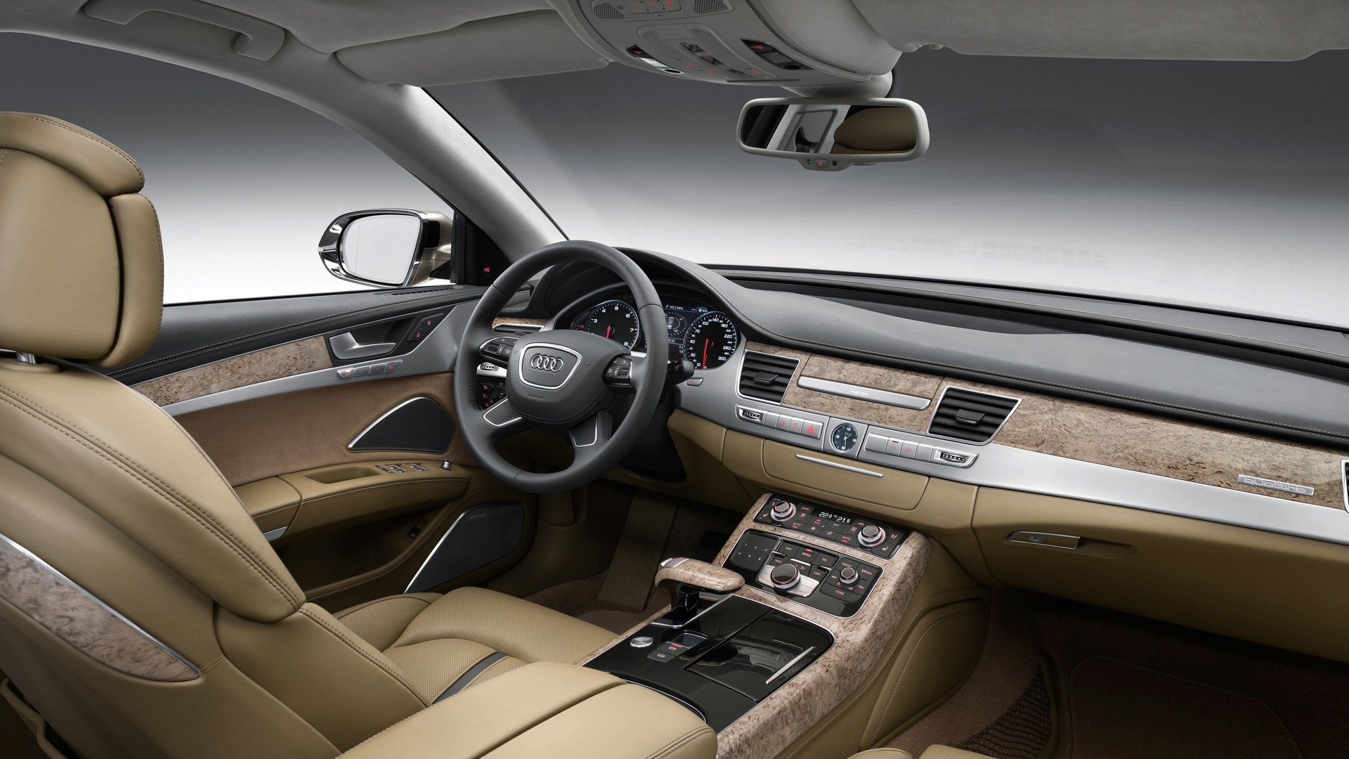 Audi A8 L W12 Quattro - 2010 HD tapetu #41 - 1920x1080