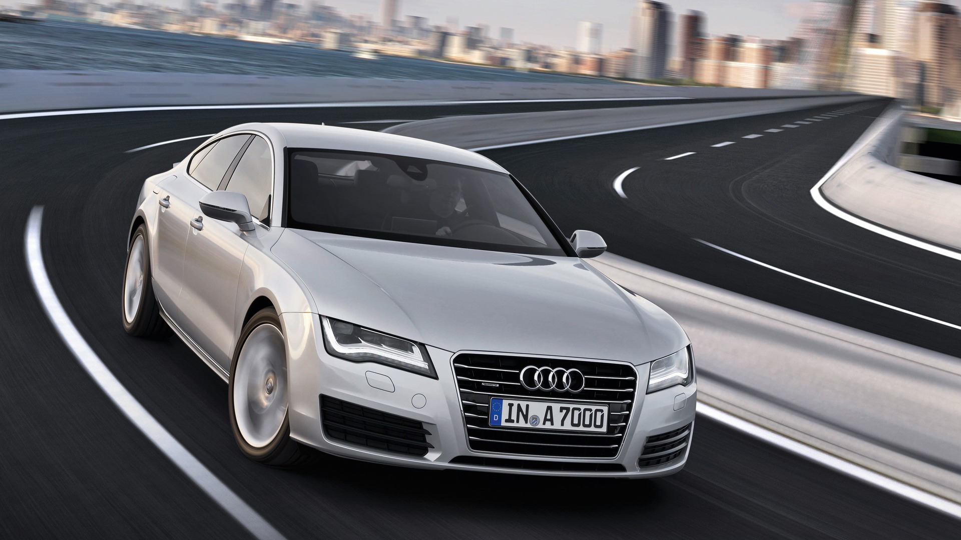 アウディA7のスポーツバック3.0のTDI quattroの - 2010のHDの壁紙 #10 - 1920x1080