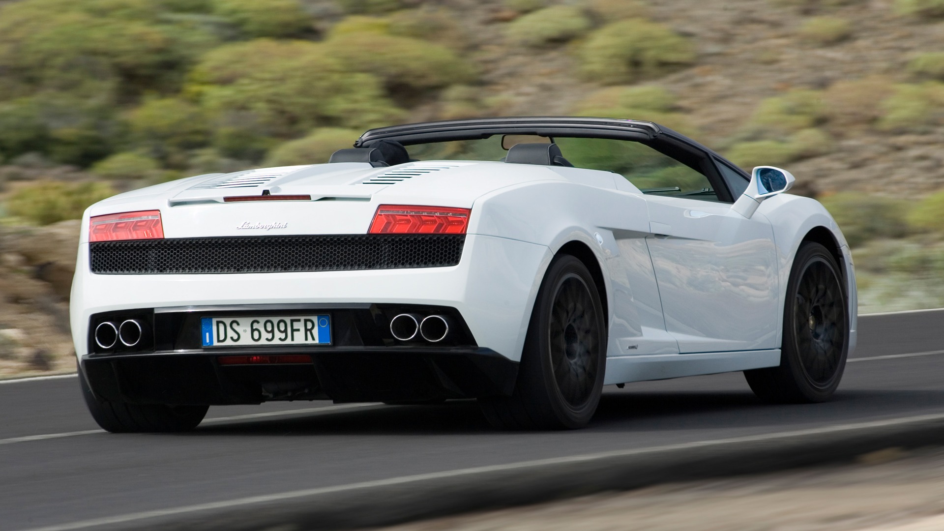 Lamborghini Gallardo LP560-4 Spyder - 2009 HD Wallpaper #24 - 1920x1080