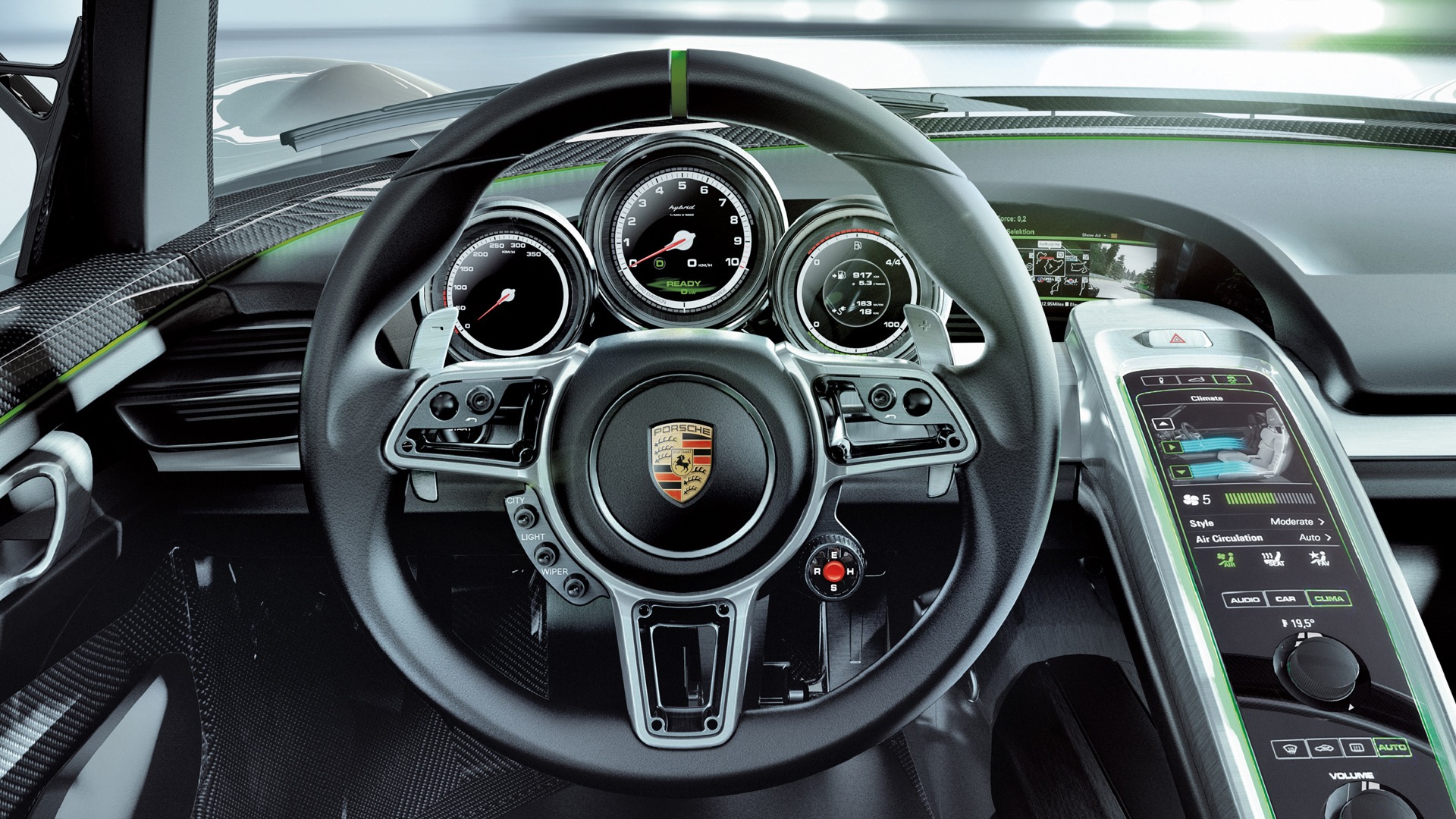 Concept Car Porsche 918 Spyder - 2010 保時捷 #10 - 1920x1080
