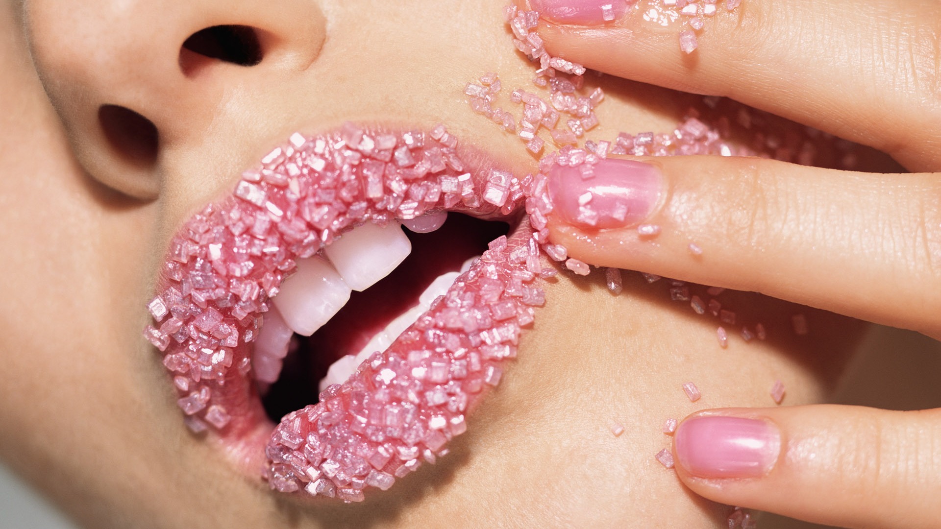 Women face close-up wallpaper (1) #6 - 1920x1080