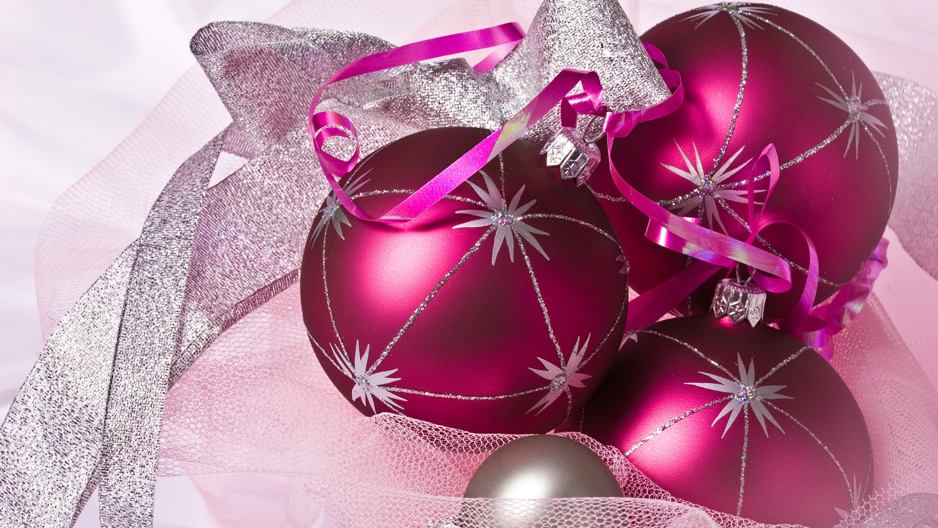 Christmas balls wallpaper (7) #2 - 1920x1080