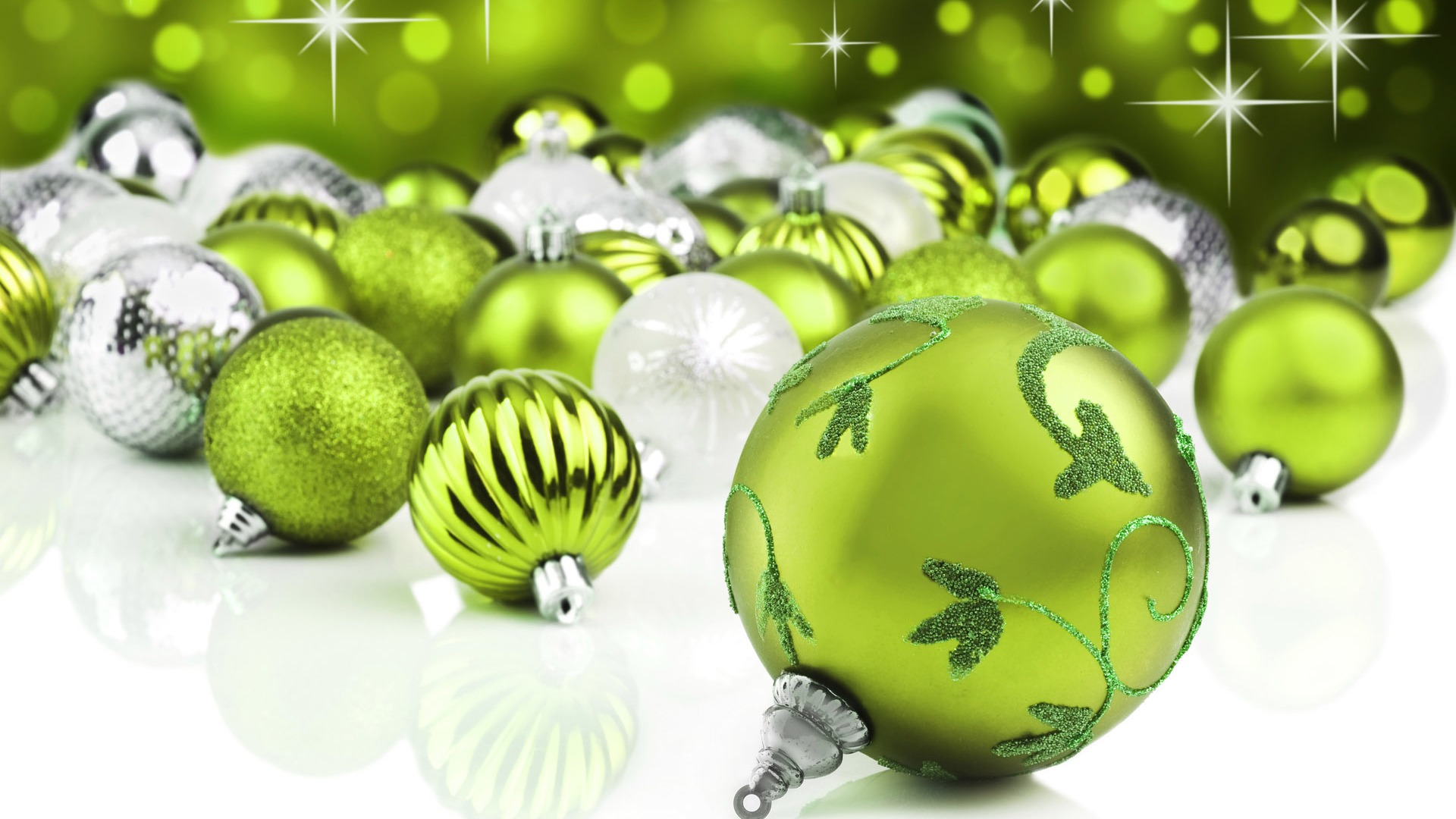 Christmas balls wallpaper (7) #17 - 1920x1080