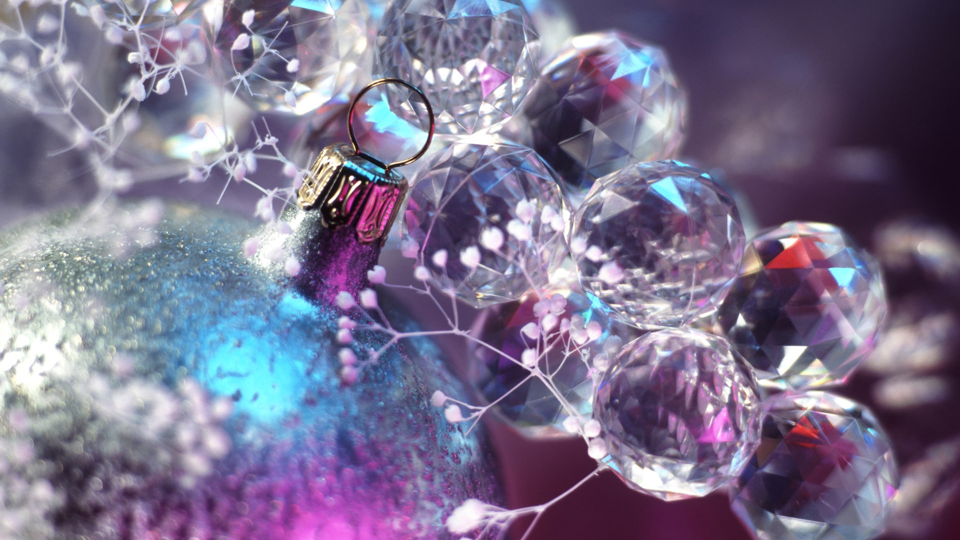 Christmas balls wallpaper (8) #3 - 1920x1080