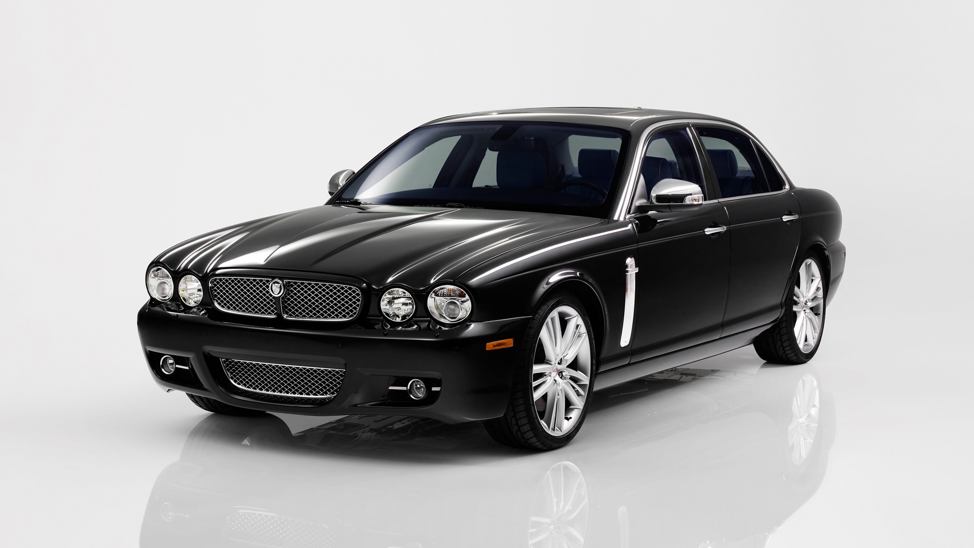 Jaguar XJ Portfolio - 2009 HD Wallpaper #1 - 1920x1080