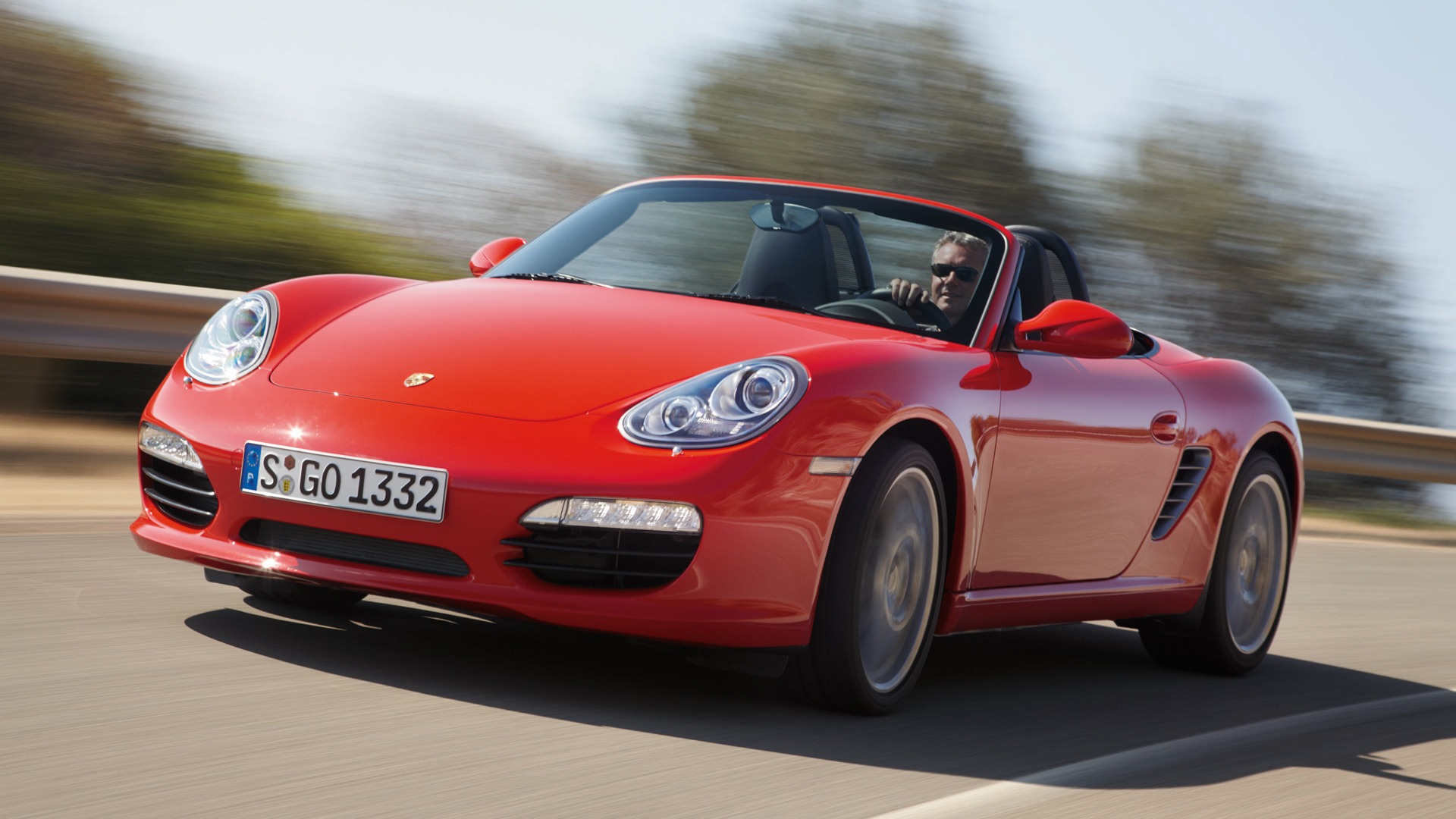 Porsche Boxster S - 2009 HD Wallpaper #1 - 1920x1080