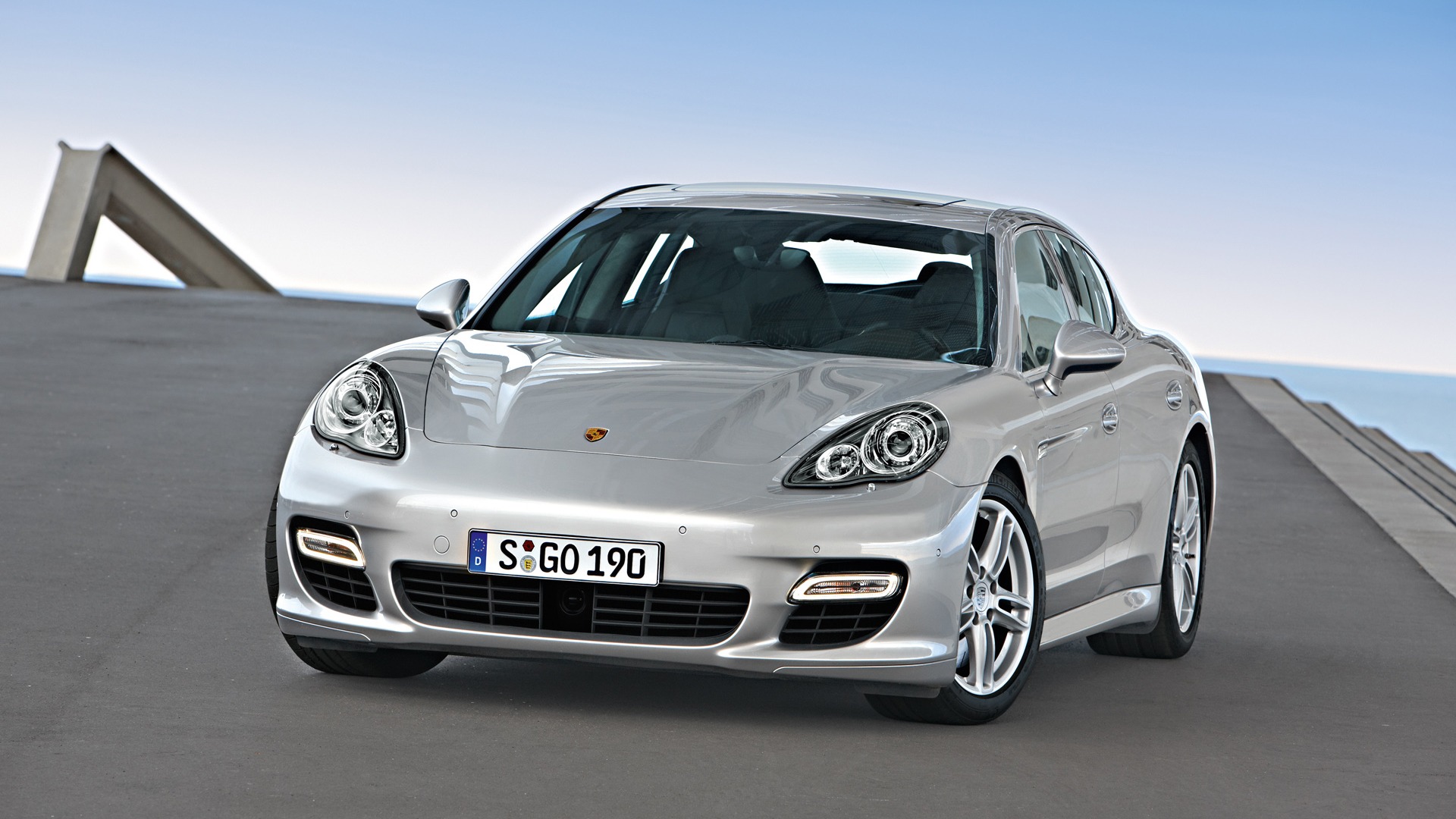 포르쉐 Panamera 터보 - 2009의 HD 벽지 #32 - 1920x1080