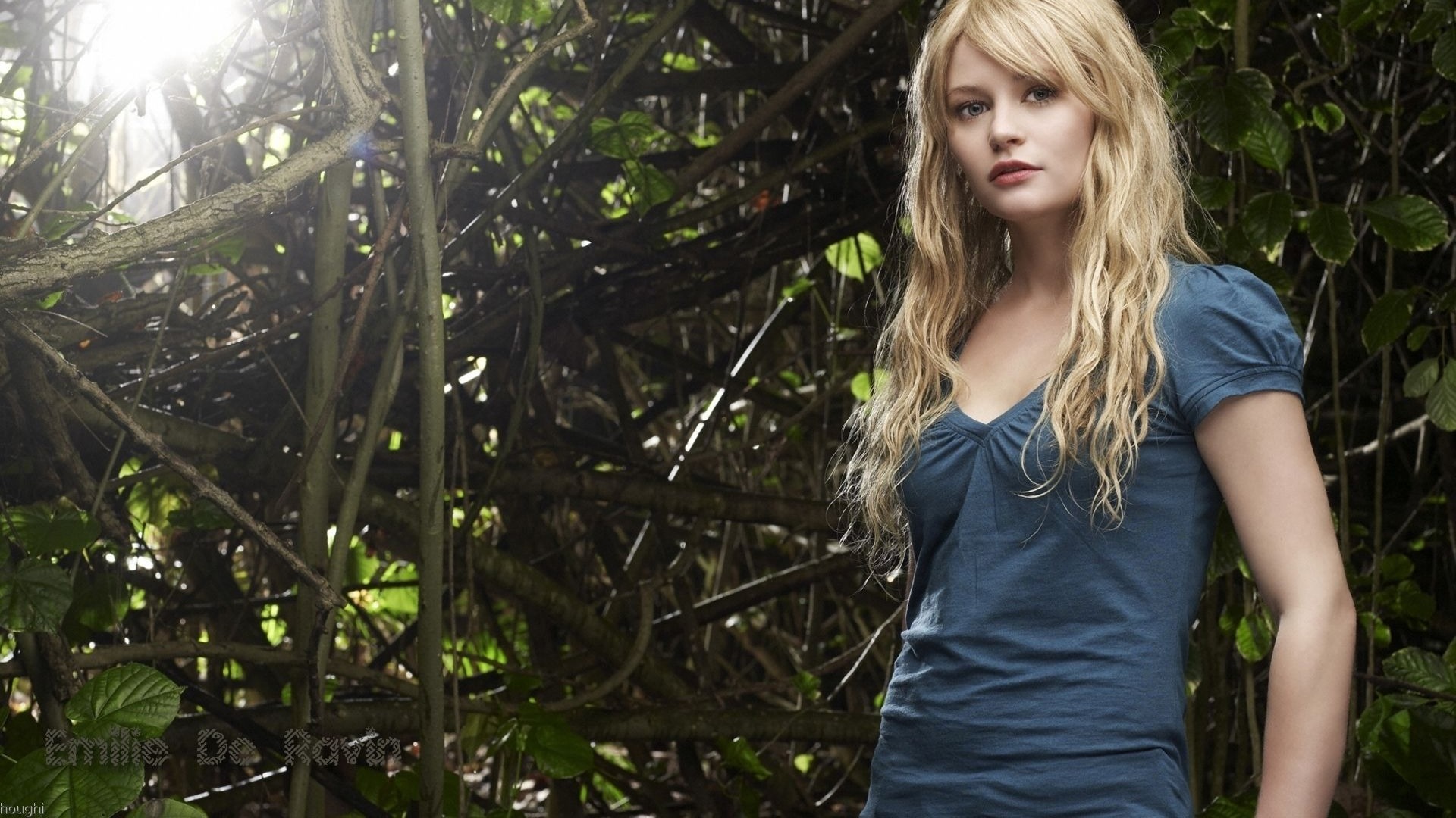 Emilie de Ravin krásnou tapetu #6 - 1920x1080