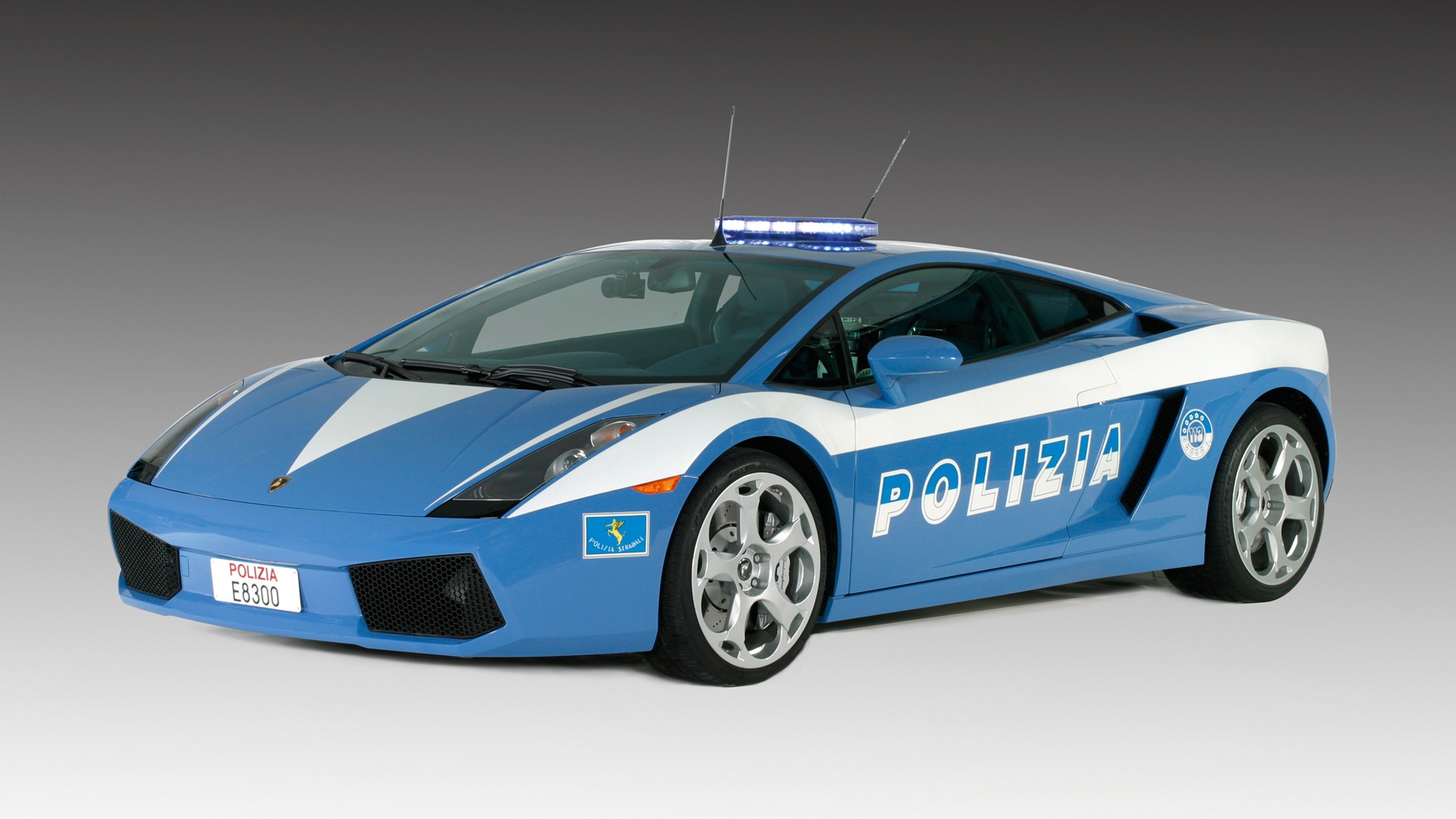 Lamborghini Gallardo Police - 2005 兰博基尼1 - 1920x1080