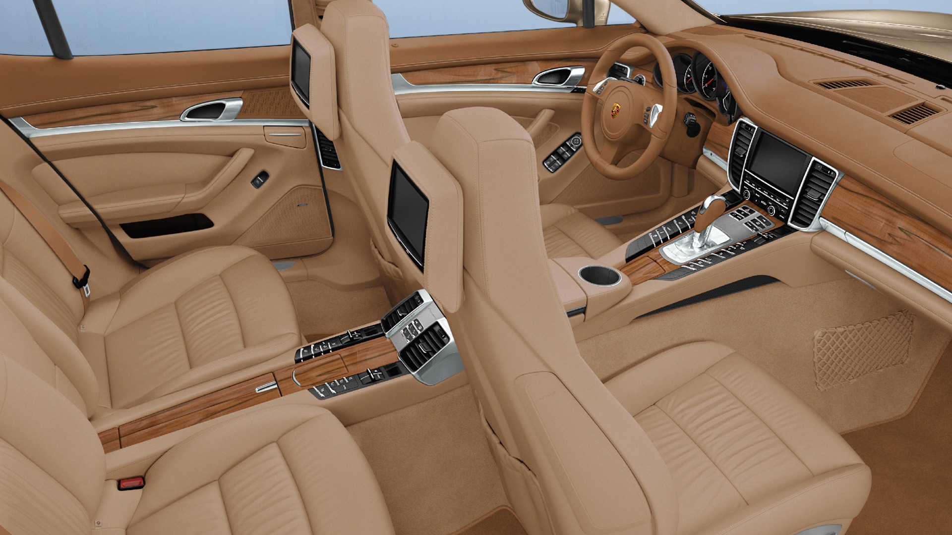 Porsche Panamera 4-2010 HD tapetu #8 - 1920x1080