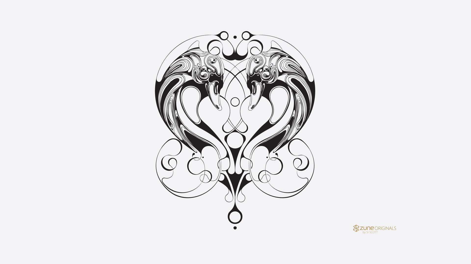 ZUNE 卡通壁紙 #13 - 1920x1080