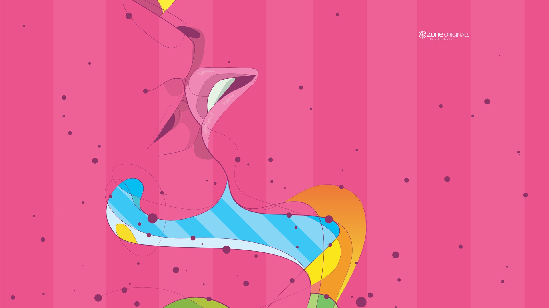 ZUNE 卡通壁紙 #20 - 1920x1080