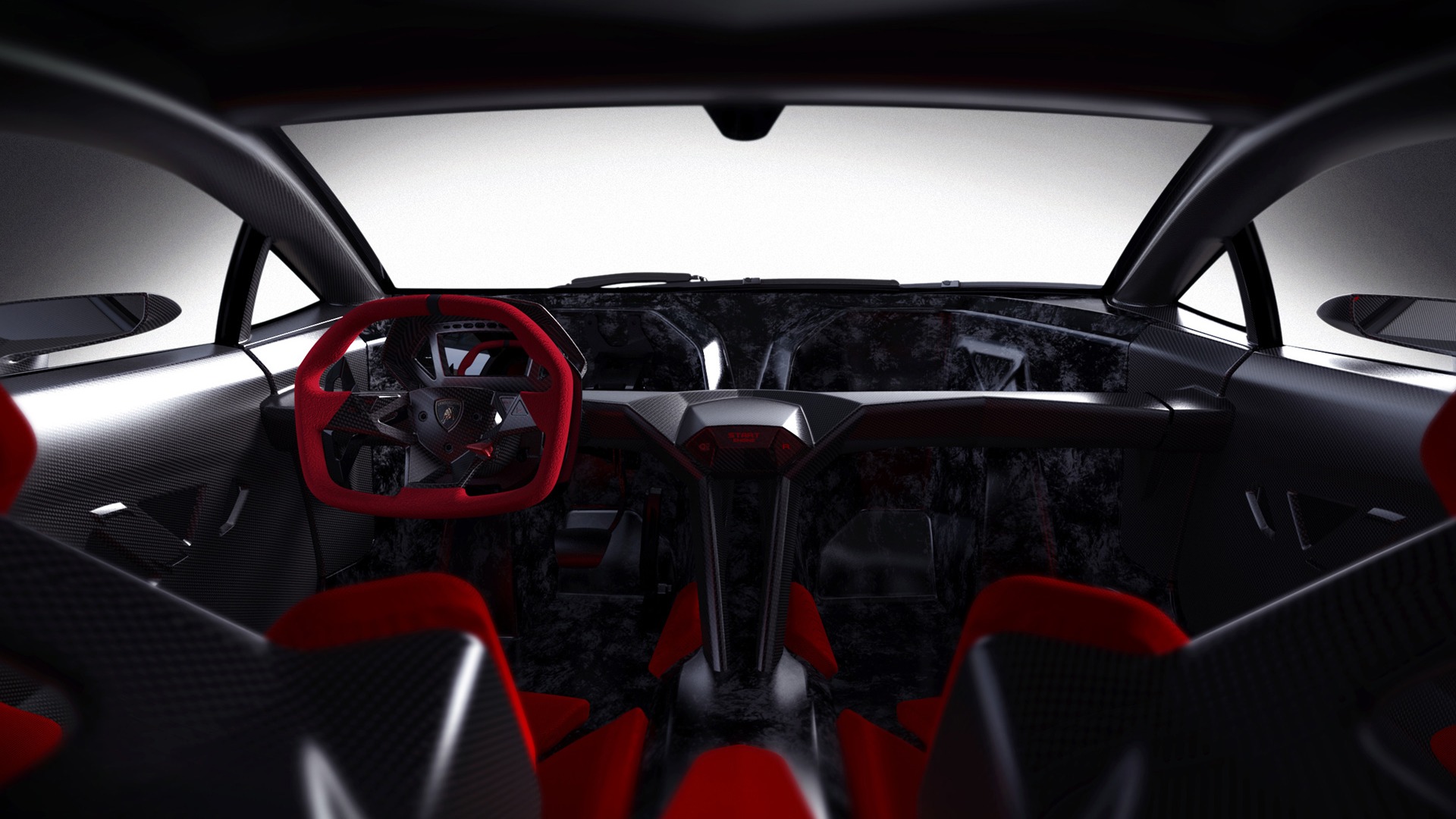 Concept Car Lamborghini Sesto Elemento - 2010 蘭博基尼 #5 - 1920x1080