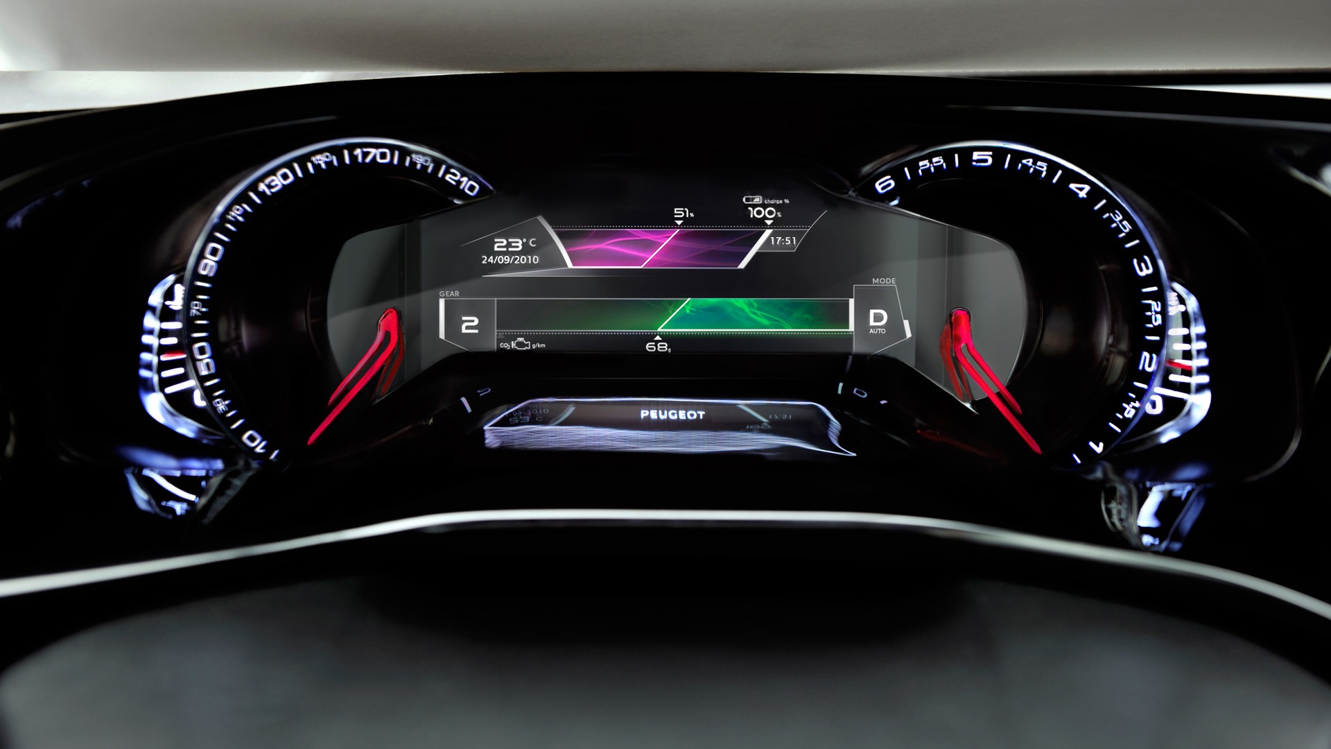 Concept Car Peugeot HR1 - 2010 標誌 #27 - 1920x1080
