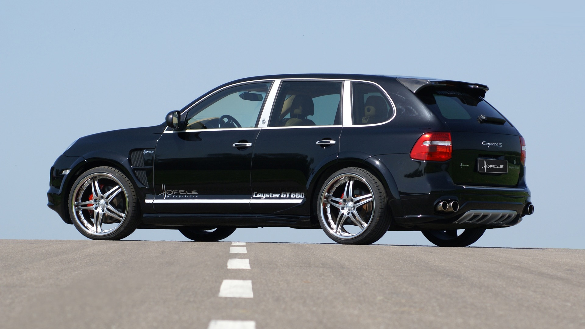 Hofele Ceyster GT 660 Porsche Cayenne Type 957 HD wallpaper #3 - 1920x1080