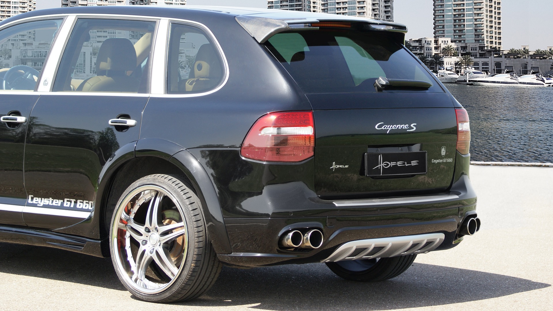 Hofele Ceyster GT 660 Porsche Cayenne Type 957 HD wallpaper #6 - 1920x1080