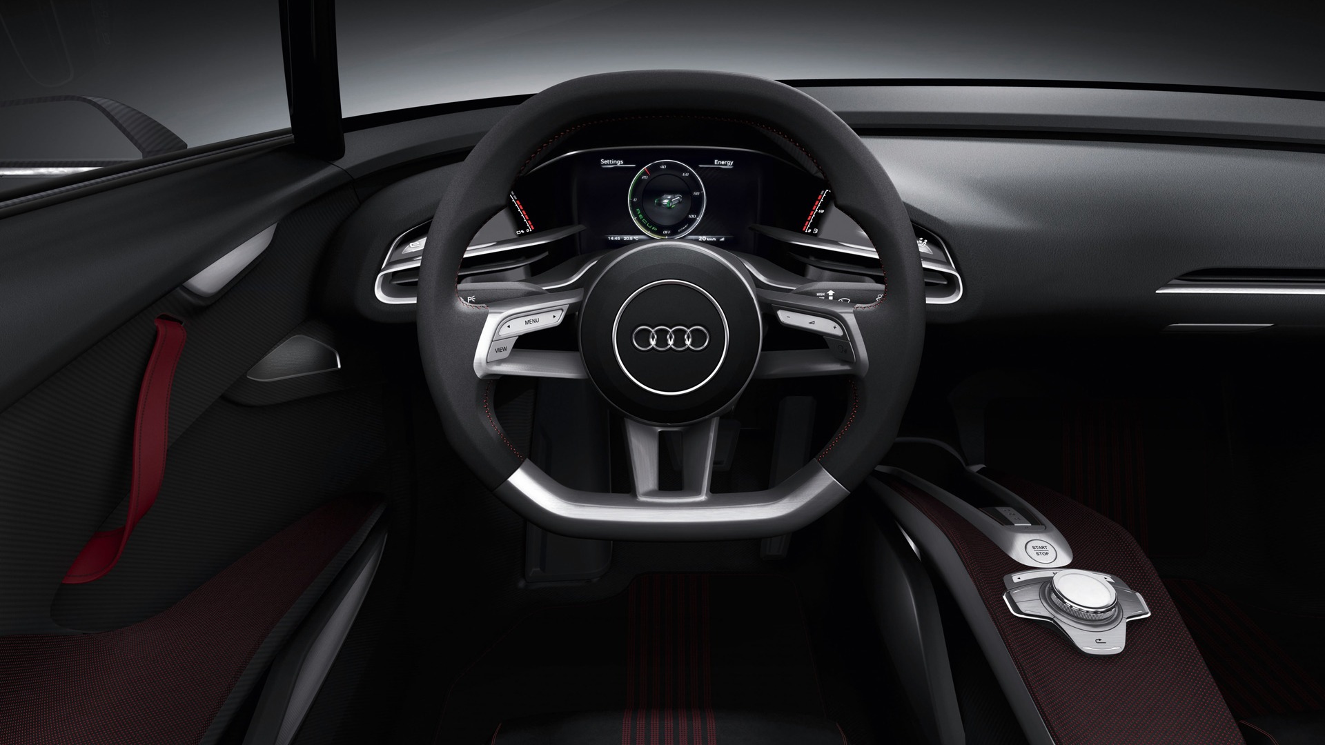 Concept Car Audi e-tron Spyder - 2010 HD Wallpaper #20 - 1920x1080