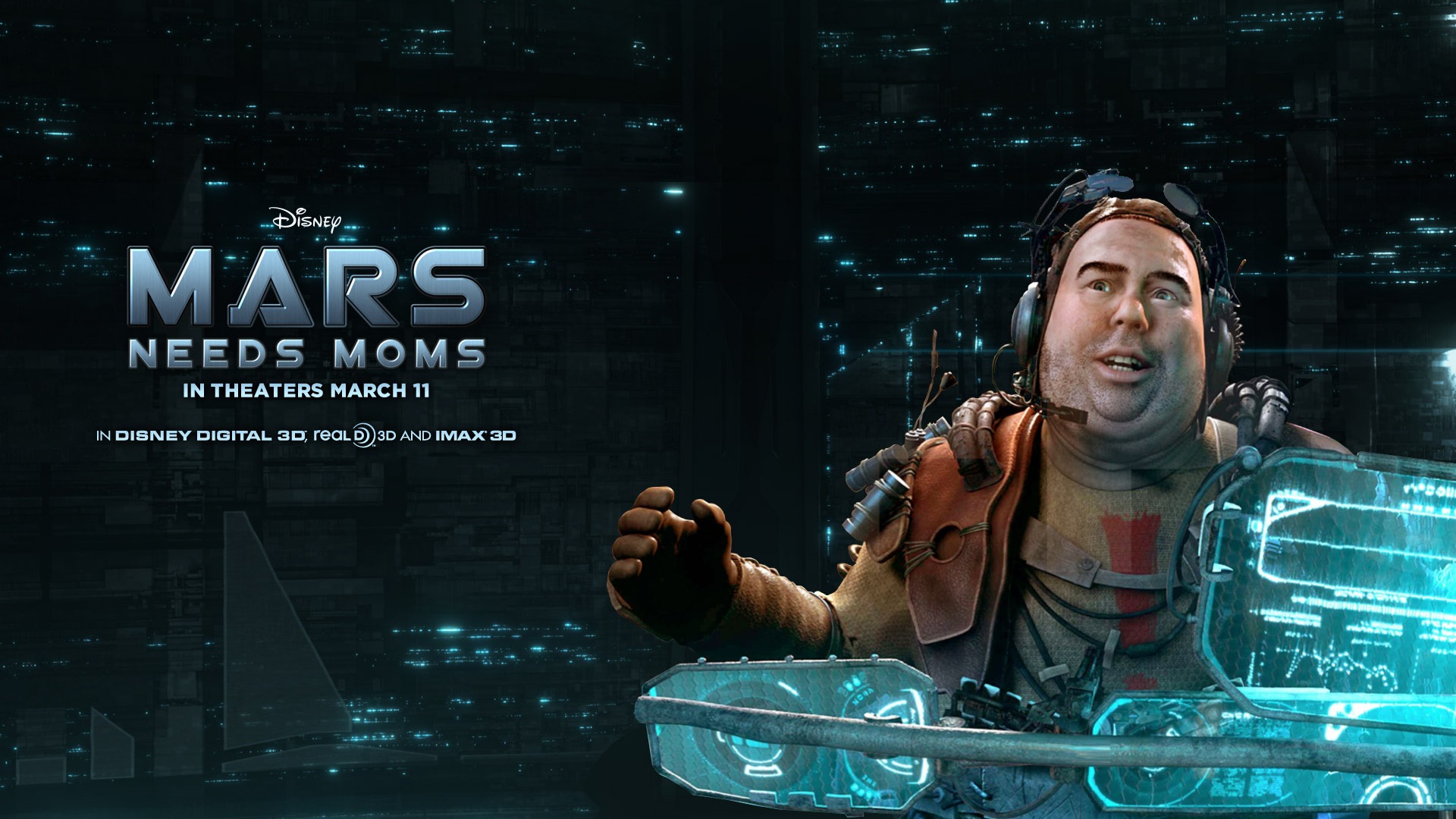 Mars Needs Moms 火星救母记 壁纸专辑2 - 1920x1080