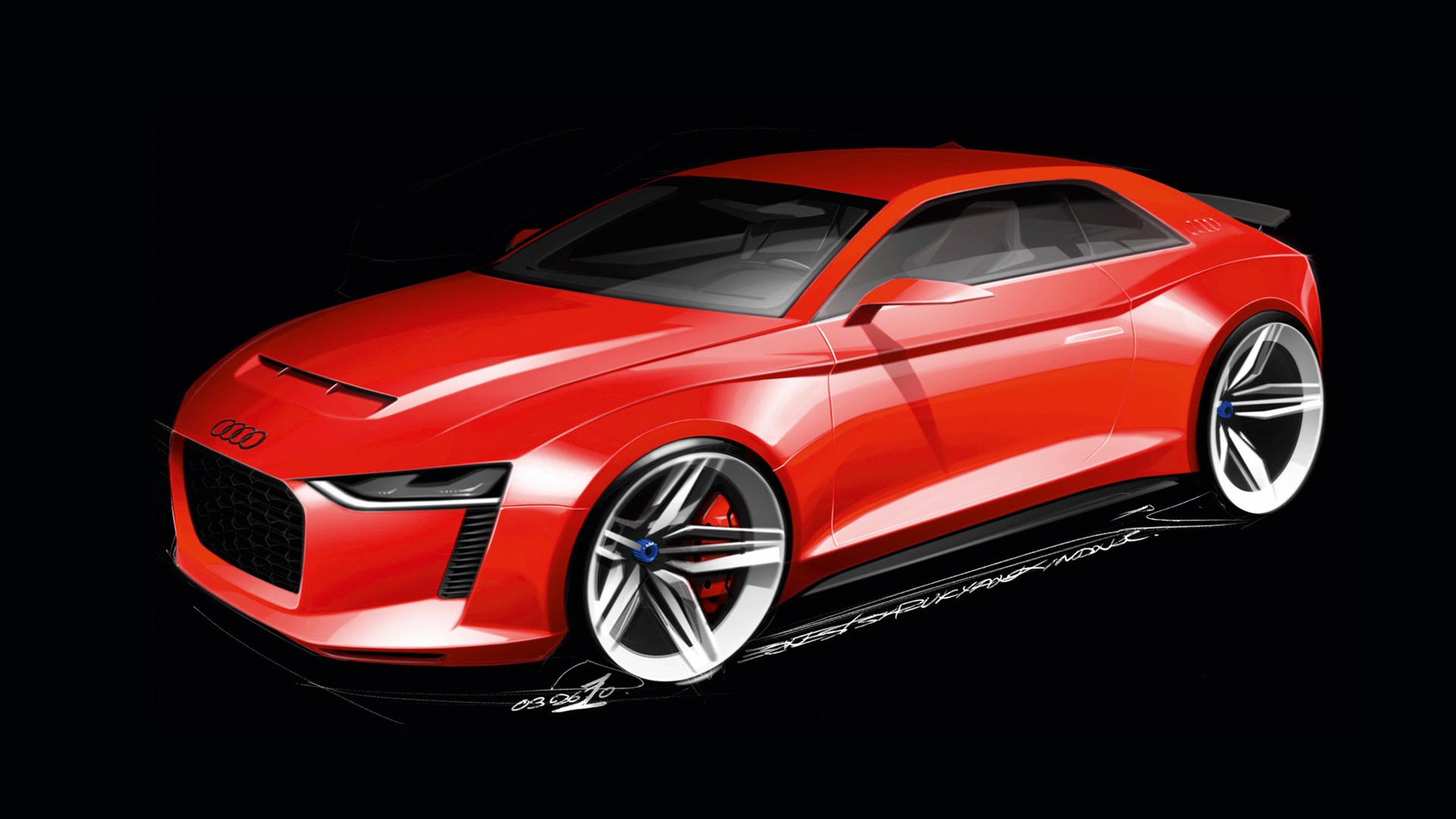 Concept Car Audi quattro - 2010 奥迪23 - 1920x1080